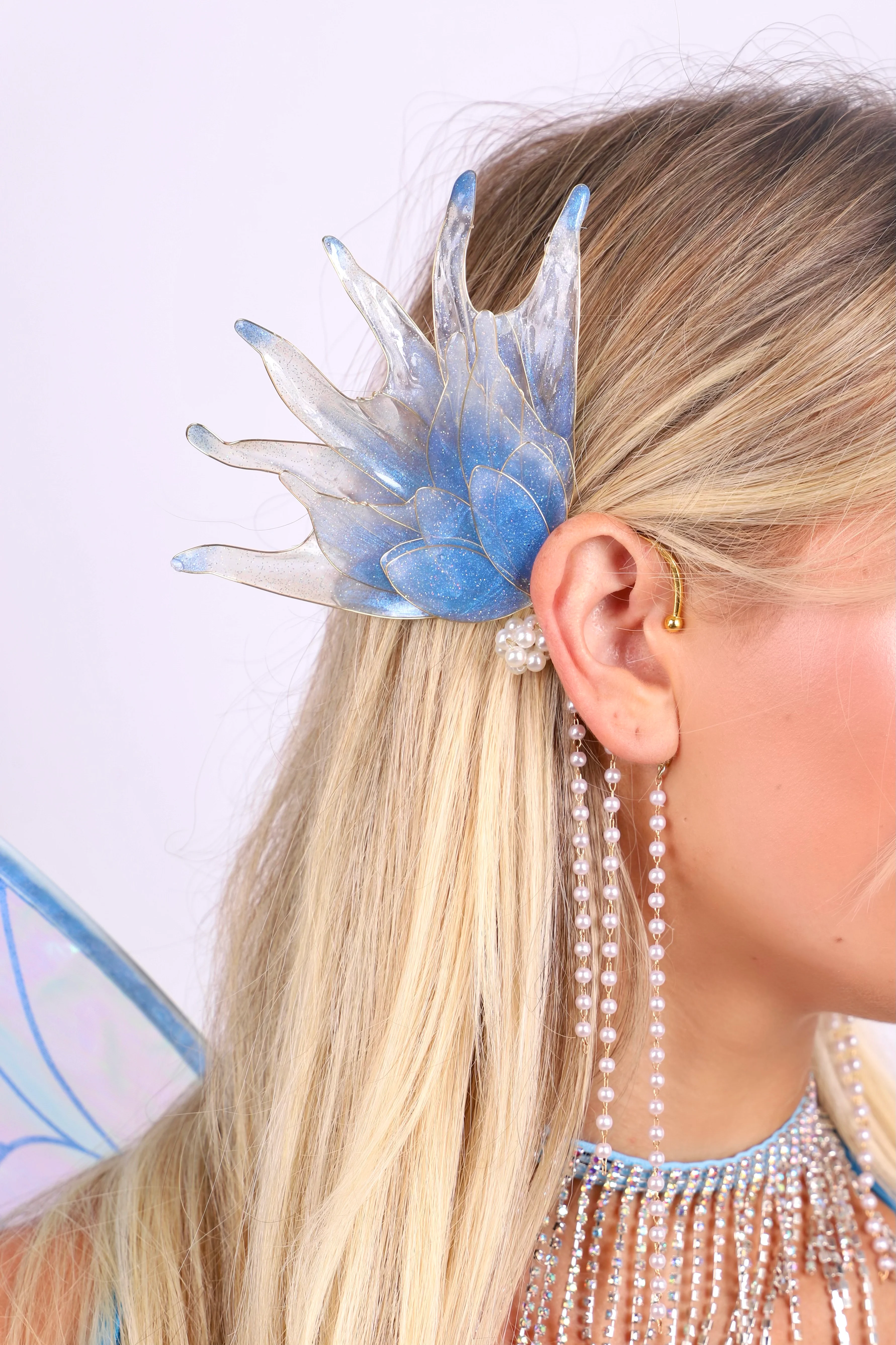 Siren Aerial Butterfly Ear Cuff (1 pair) - Image 5