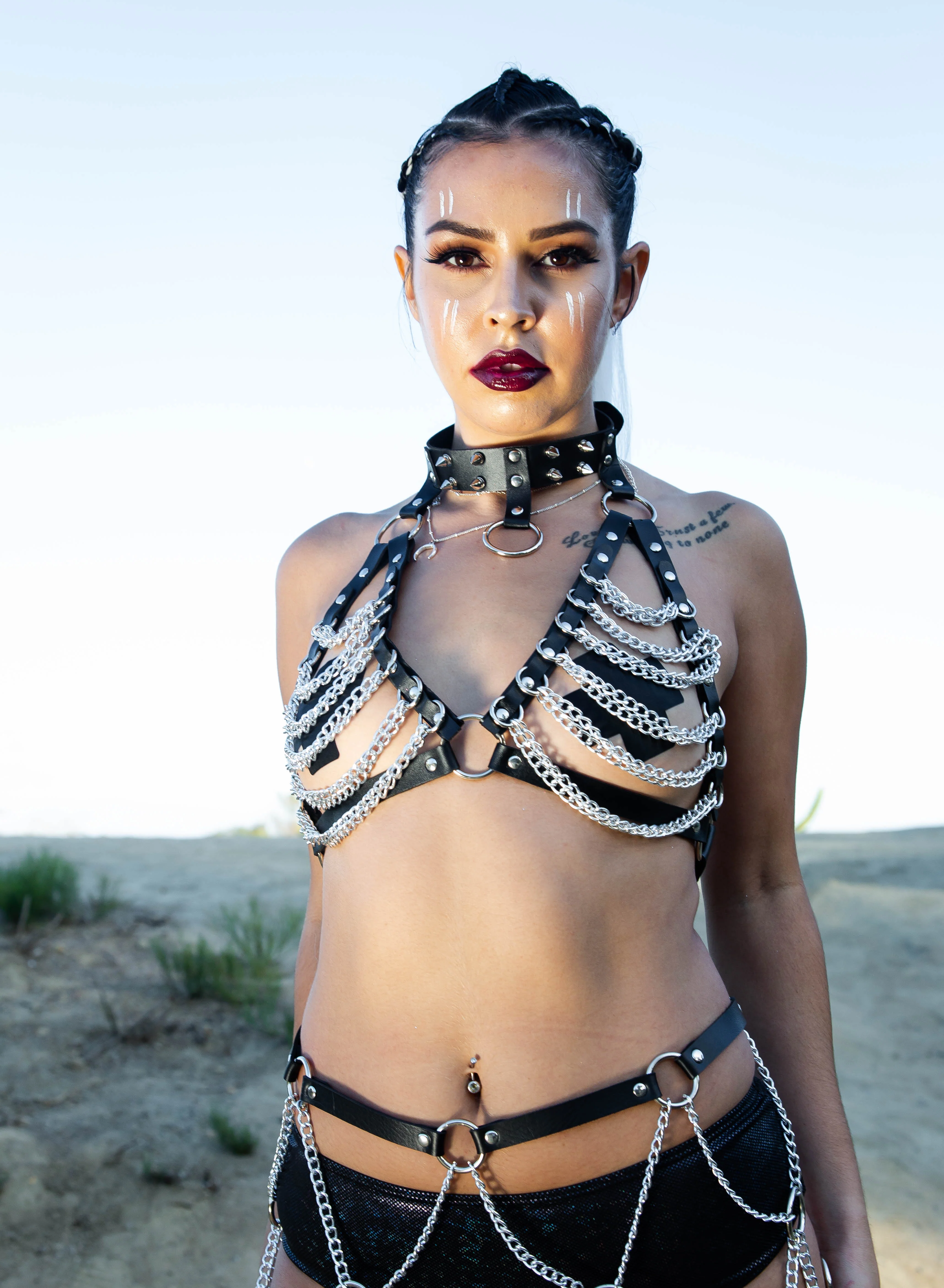Burner Girl Hoop Chain Harness Skirt - Image 7