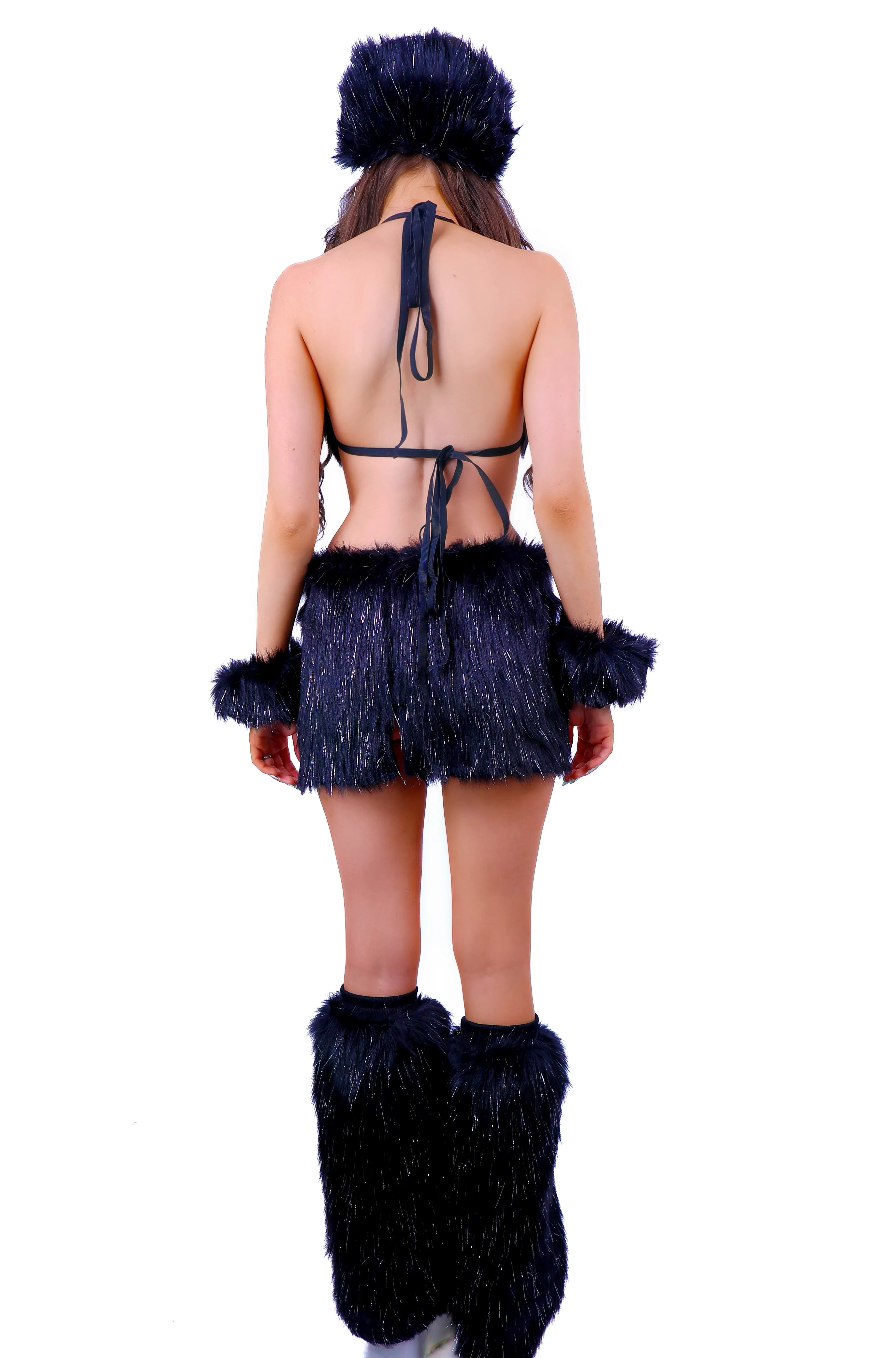 Midnight Sparkle Diva Fuzzy Top - Image 3