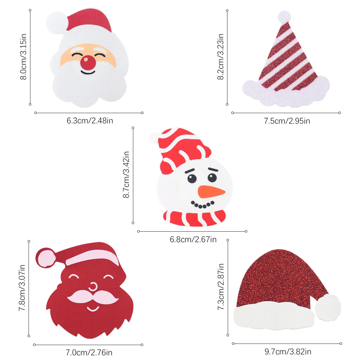 Christmas Santa Pasties - Image 3
