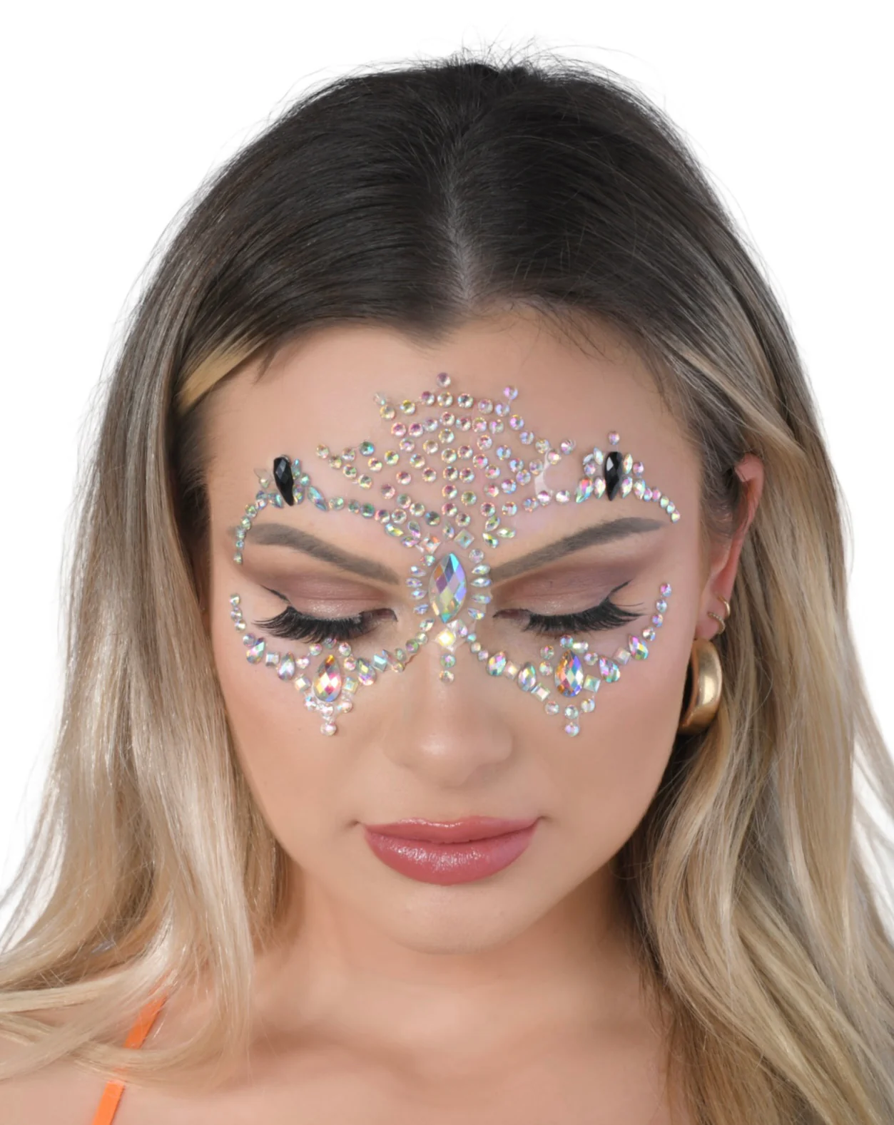 Cloud Fairy Rhinestone Crystal Face Jewels