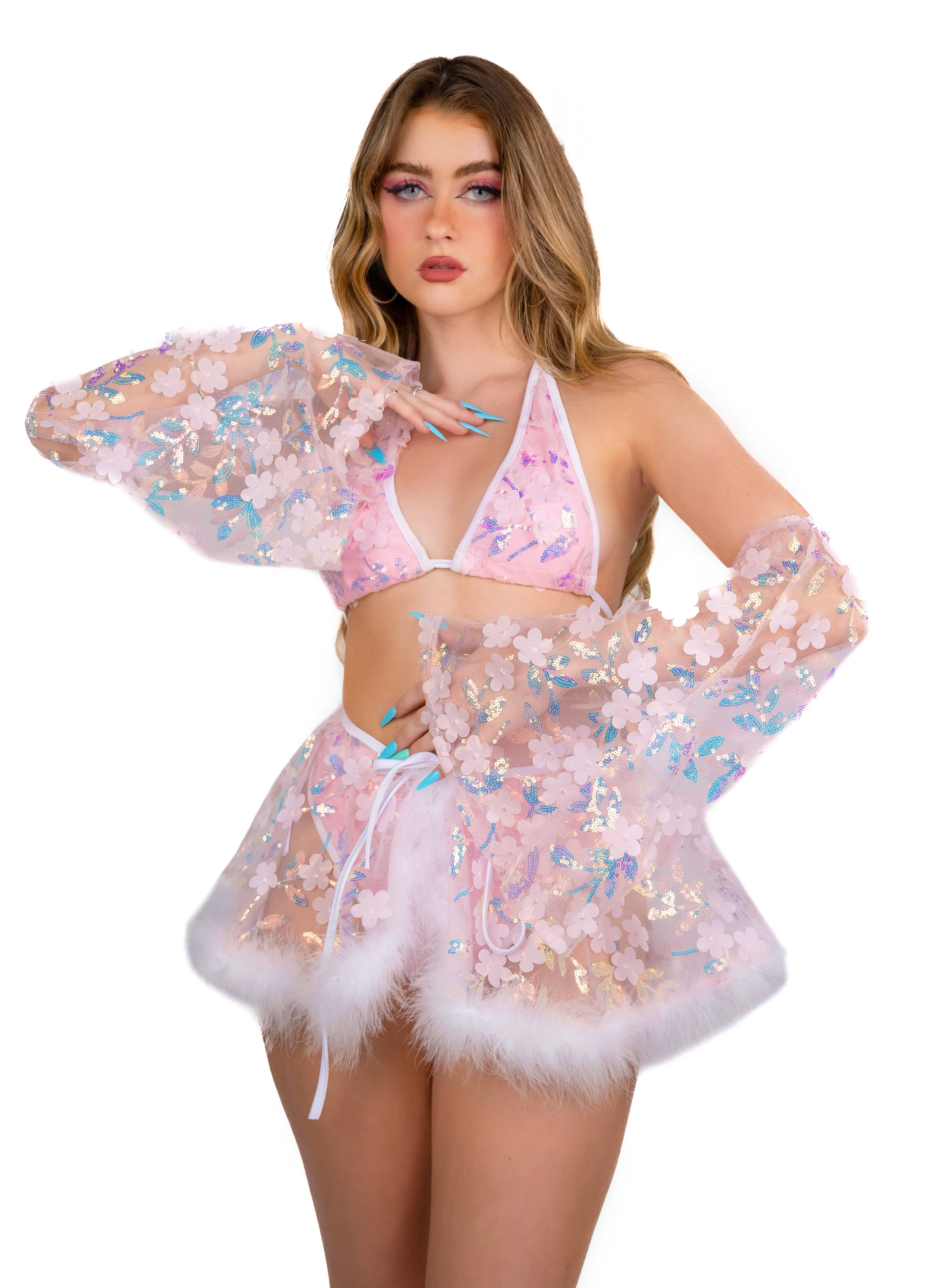 Pink Cloud Fairy Blossom Set - Image 2