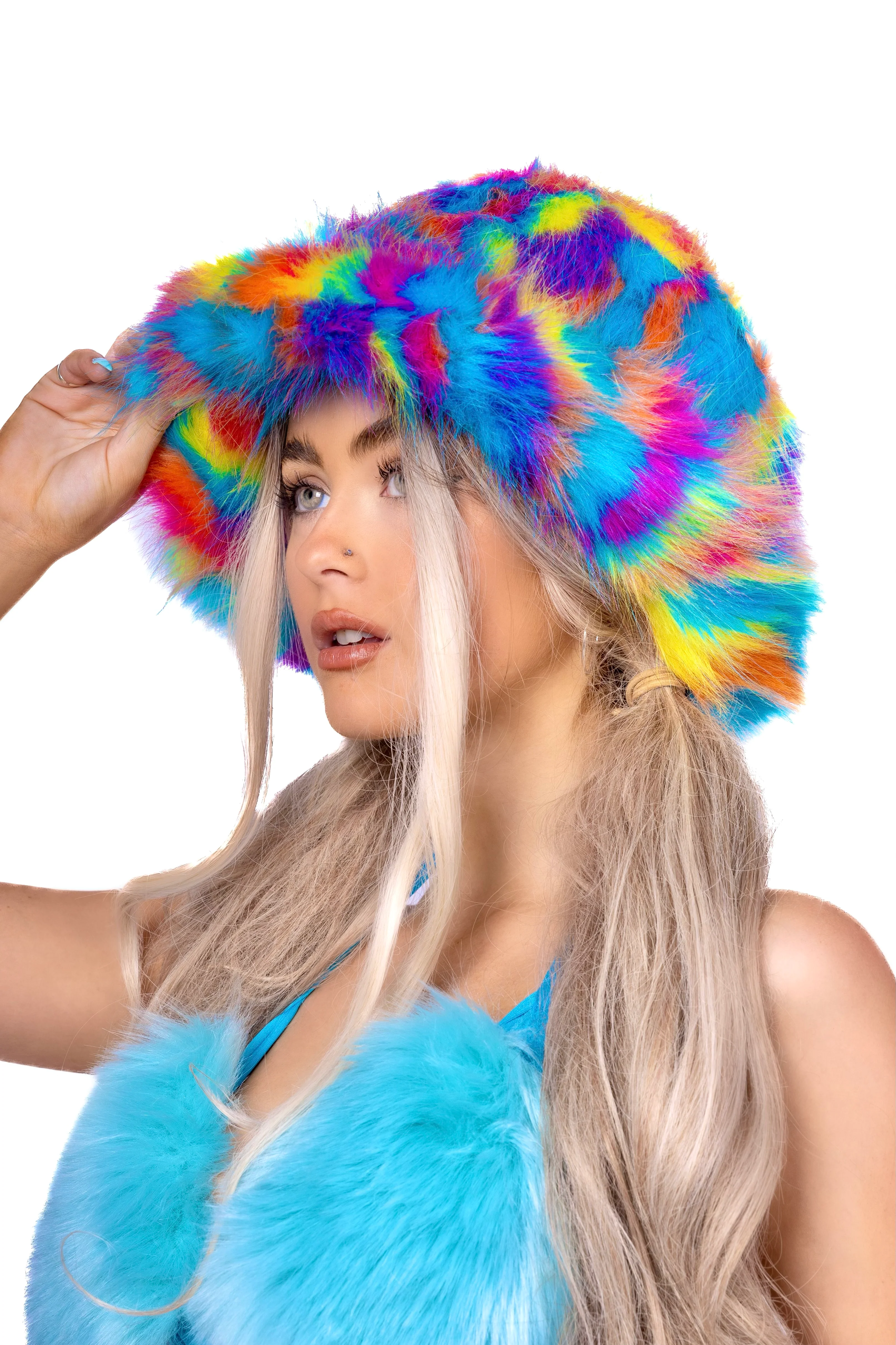 FULL OUTFIT- Blue Fuzzy - Image 4