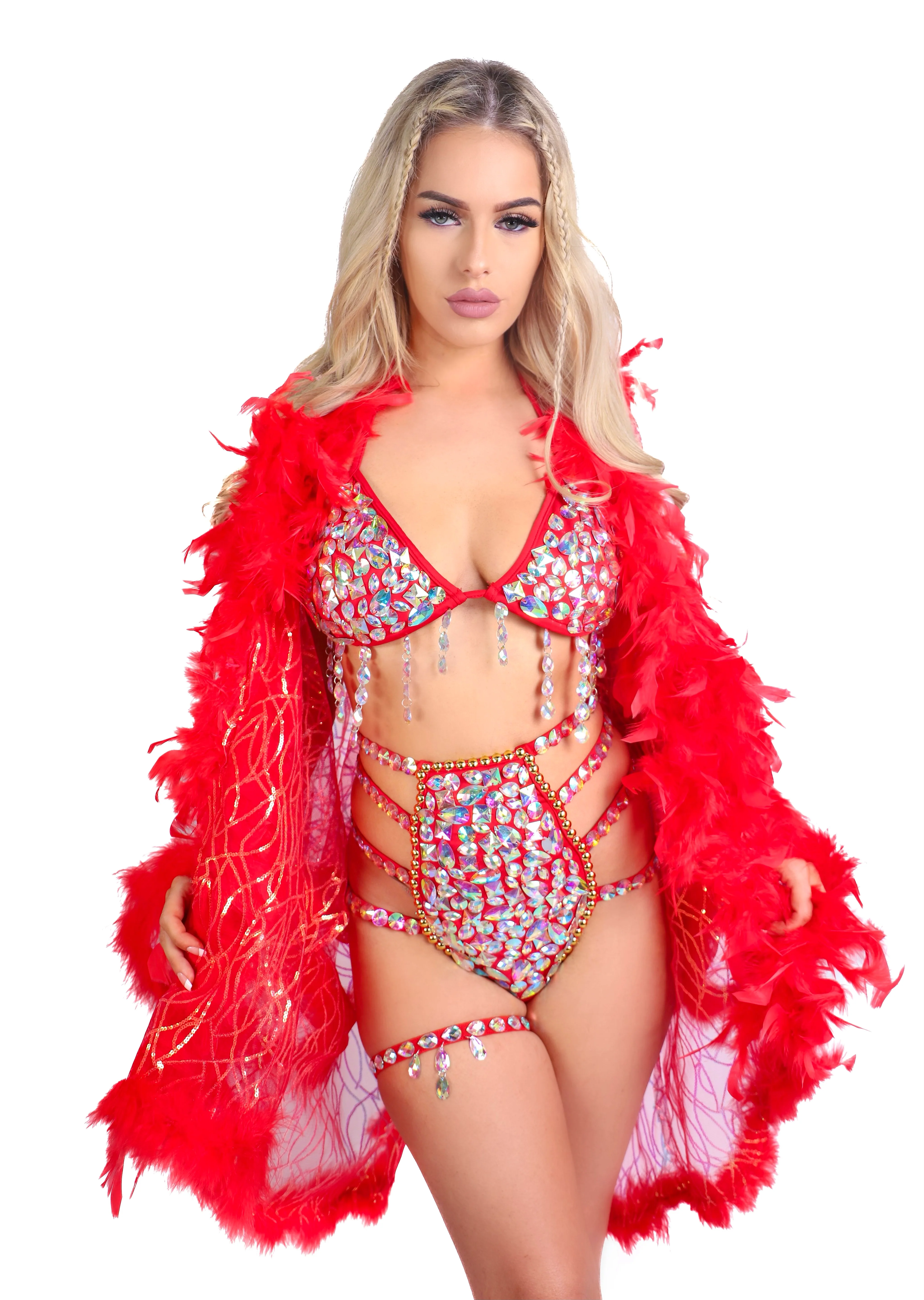 FULL OUTFIT- Sapphire Diva (4 pcs) - Image 6