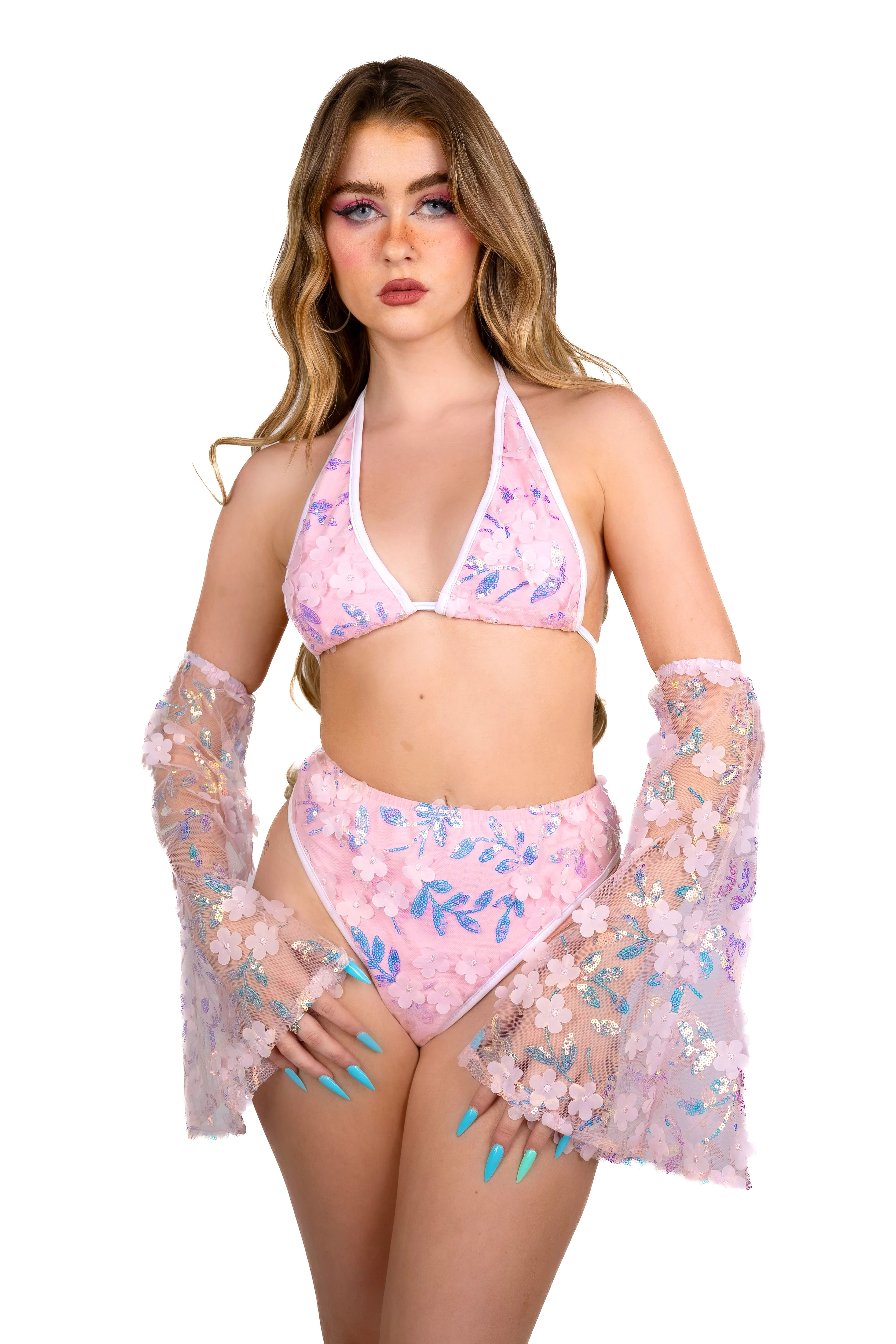 Pink Cloud Fairy Blossom Top - Image 4