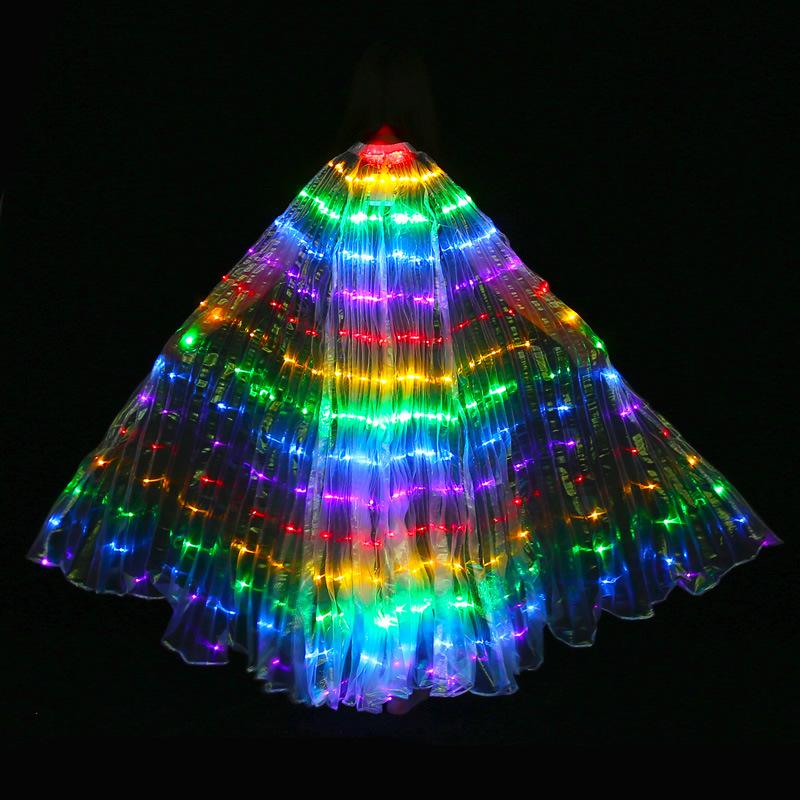 Rainbow LED Butterfly Wings (300 Lights, Batteries Not Included) - Image 6