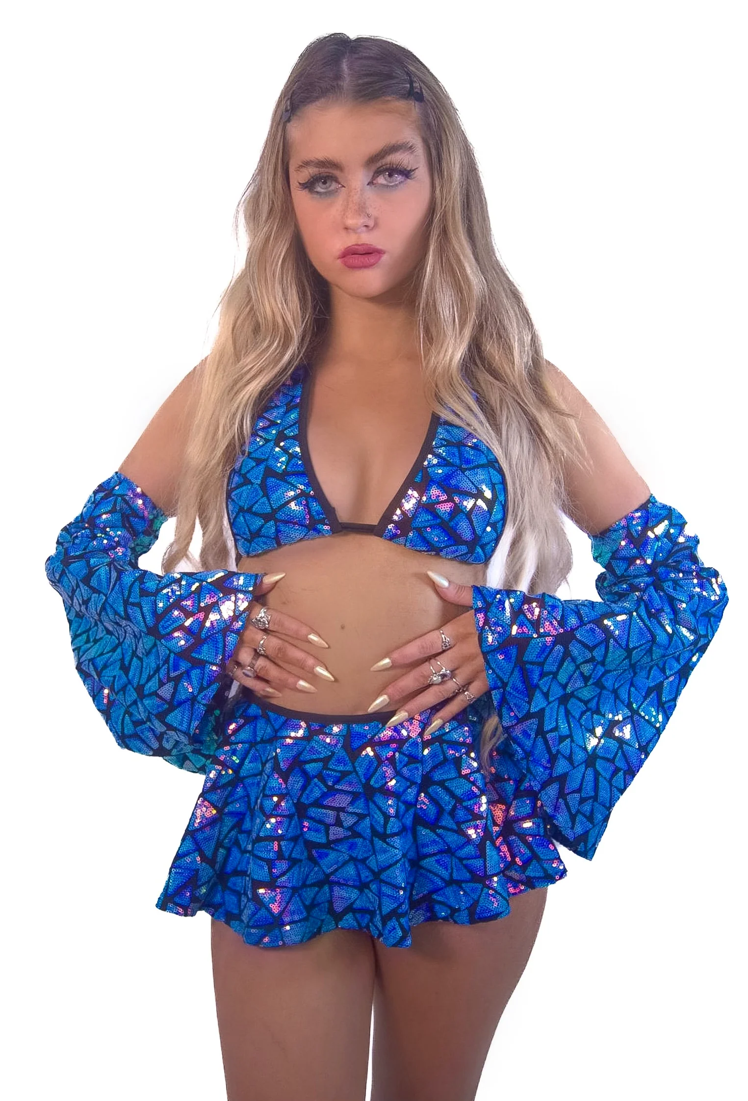 Blueberry Disco Aura Arm Sleeves - Image 6