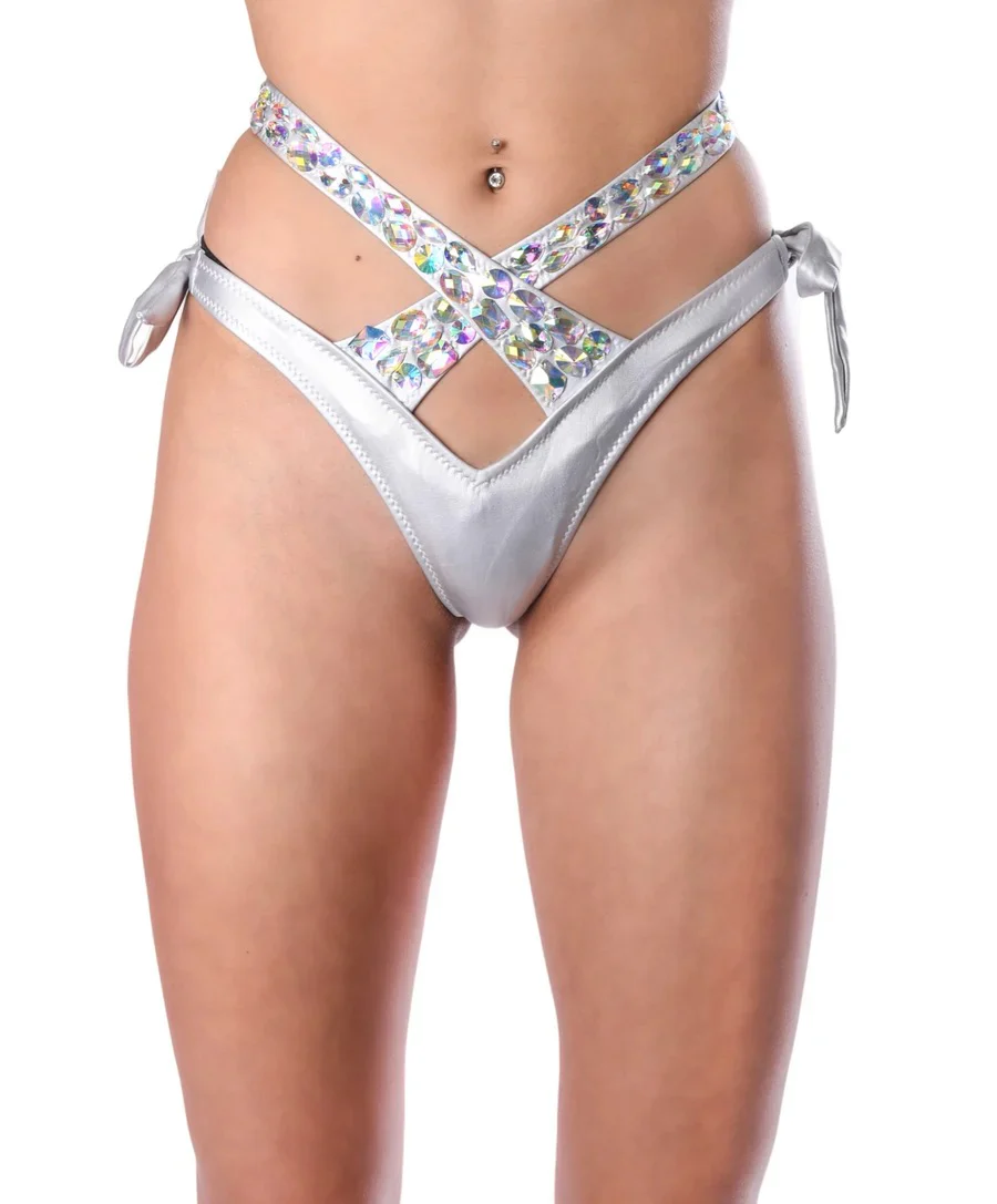 Cross Your Heart Rhinestone Bottoms - Image 6