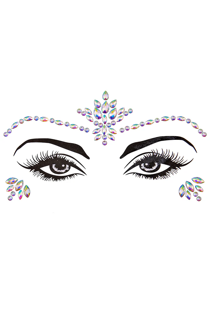 Daisy Rhinestone Crystal Face Jewels