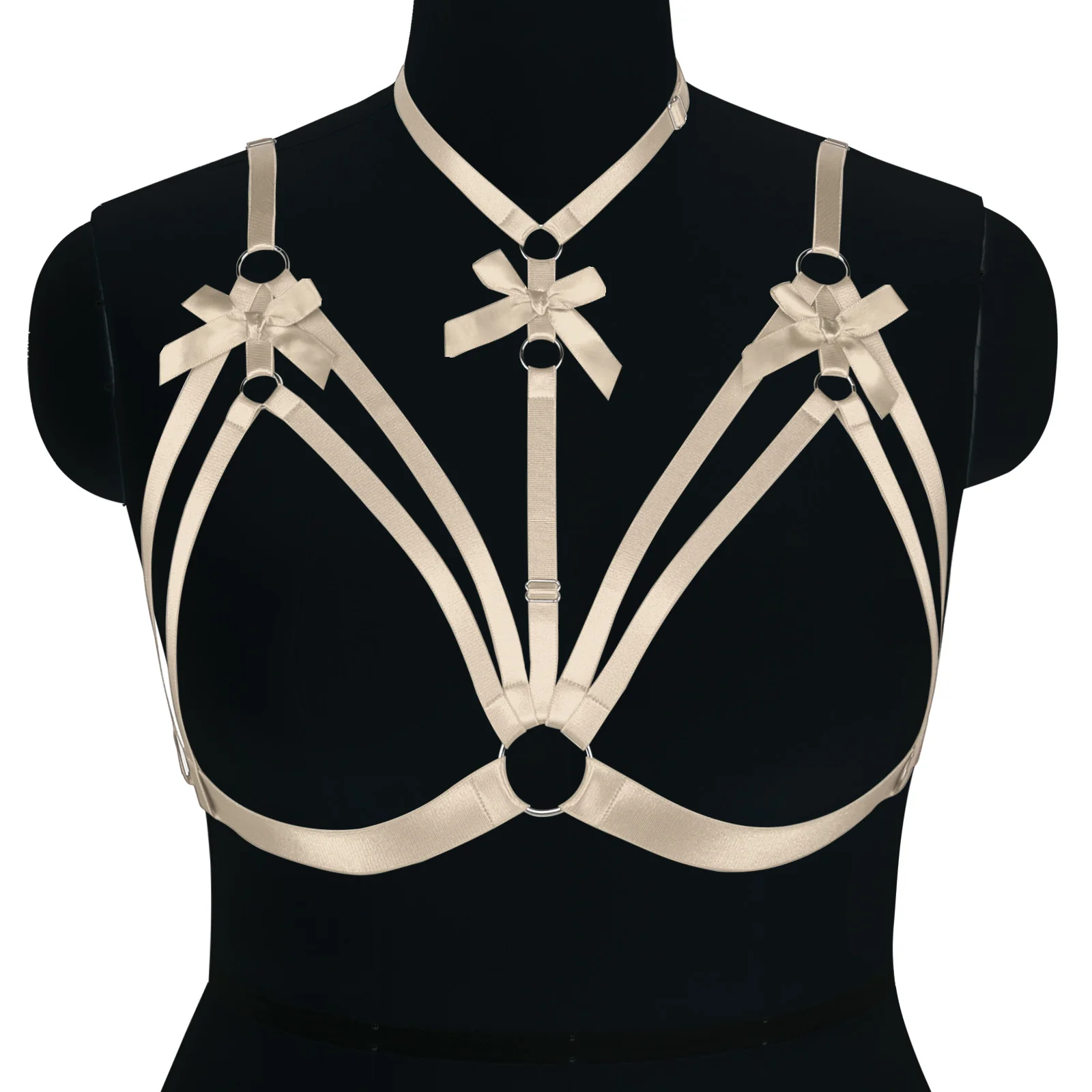 Bow Spandex Harness Top - Image 11