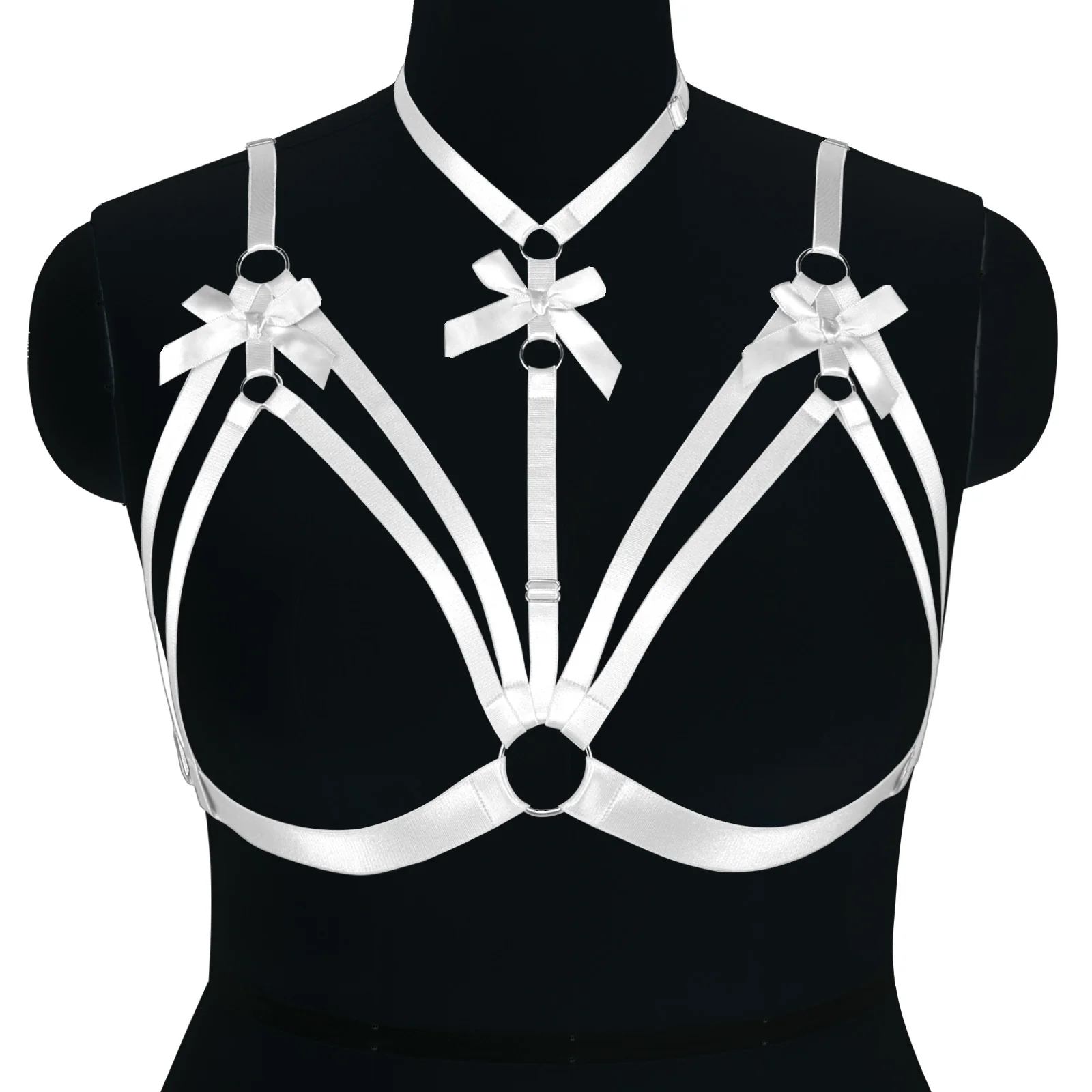 Bow Spandex Harness Top - Image 2