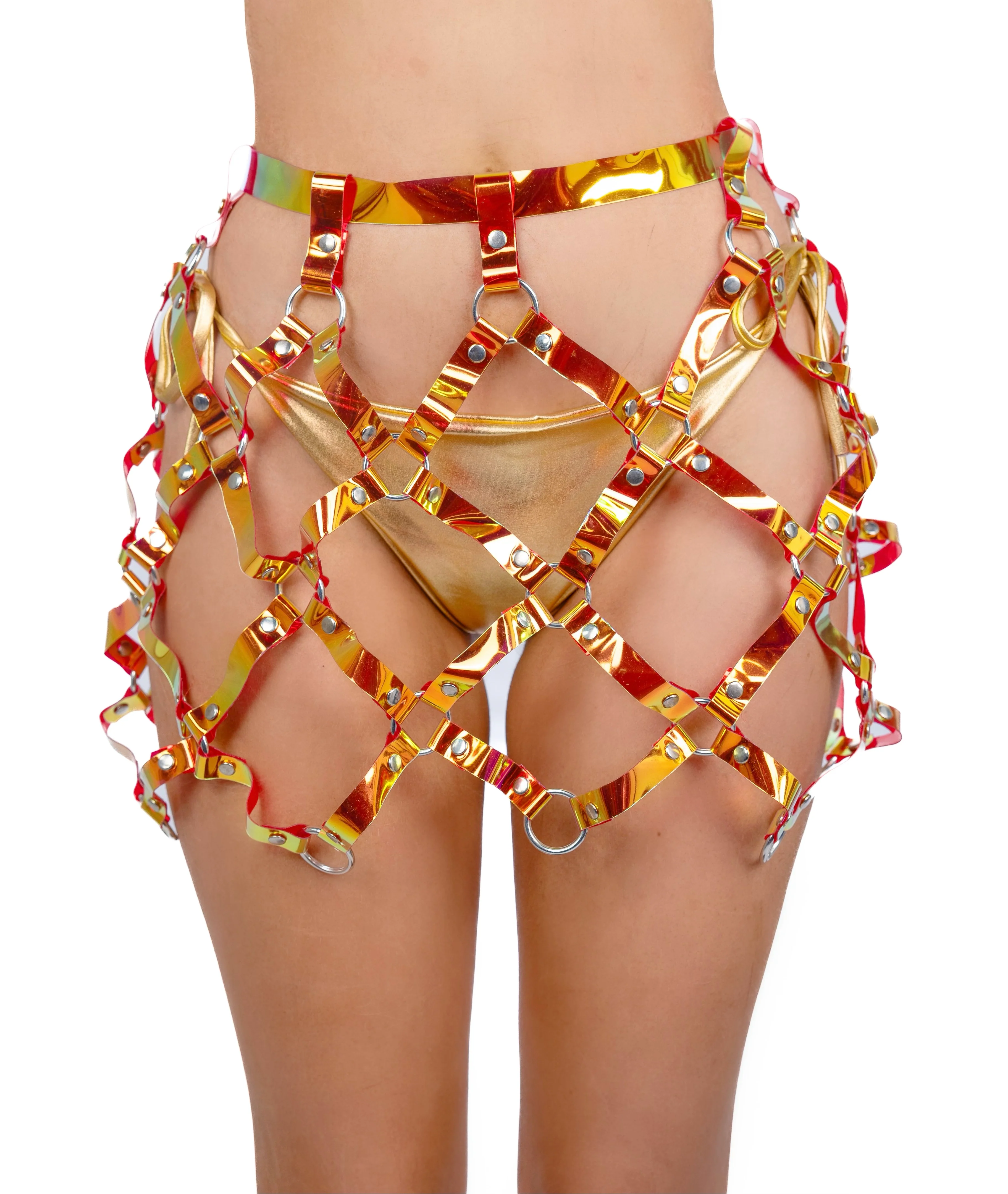 Flame Holographic Chain Harness Set - Image 4
