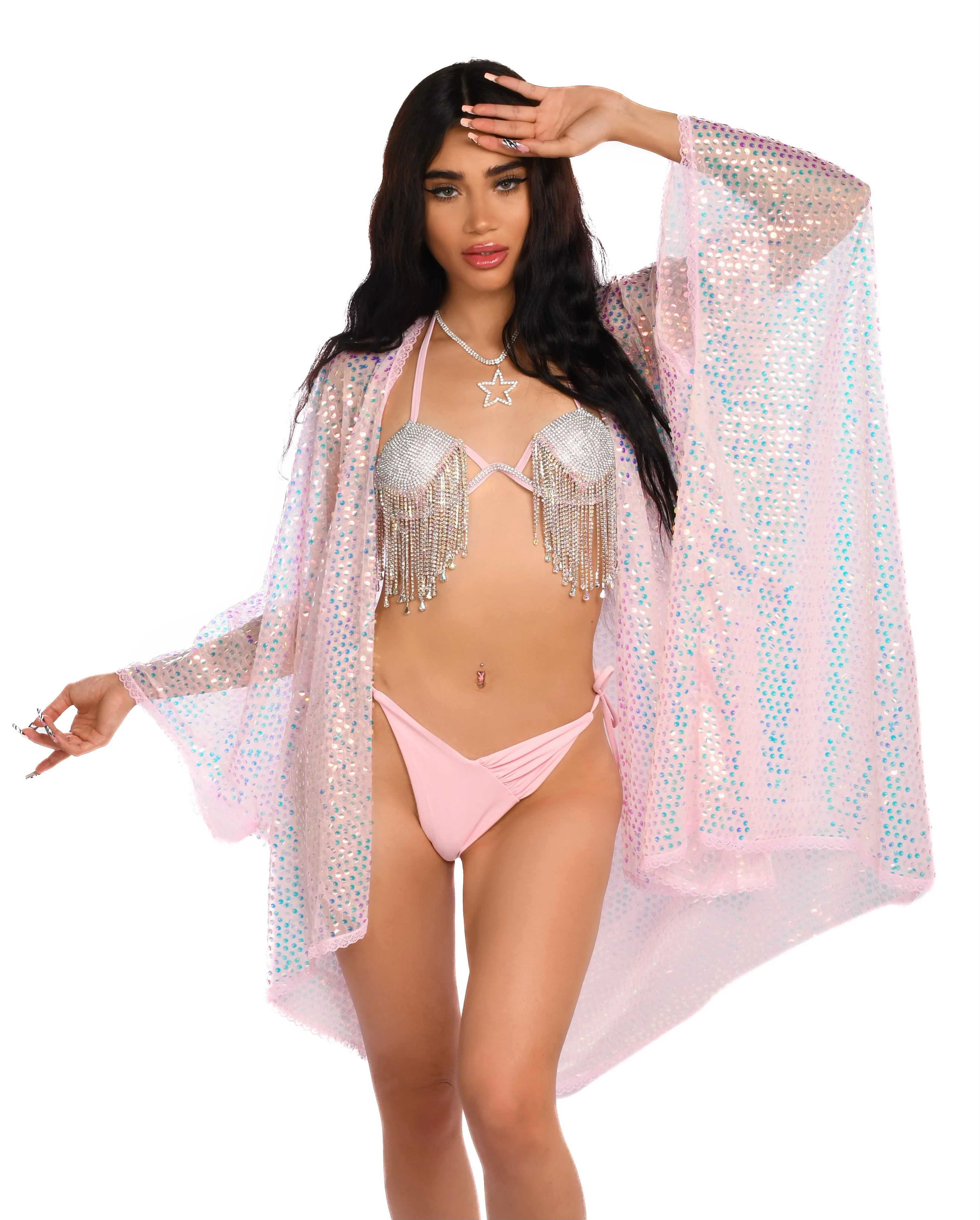 FULL OUTFIT- Baby Pink Star - Image 4