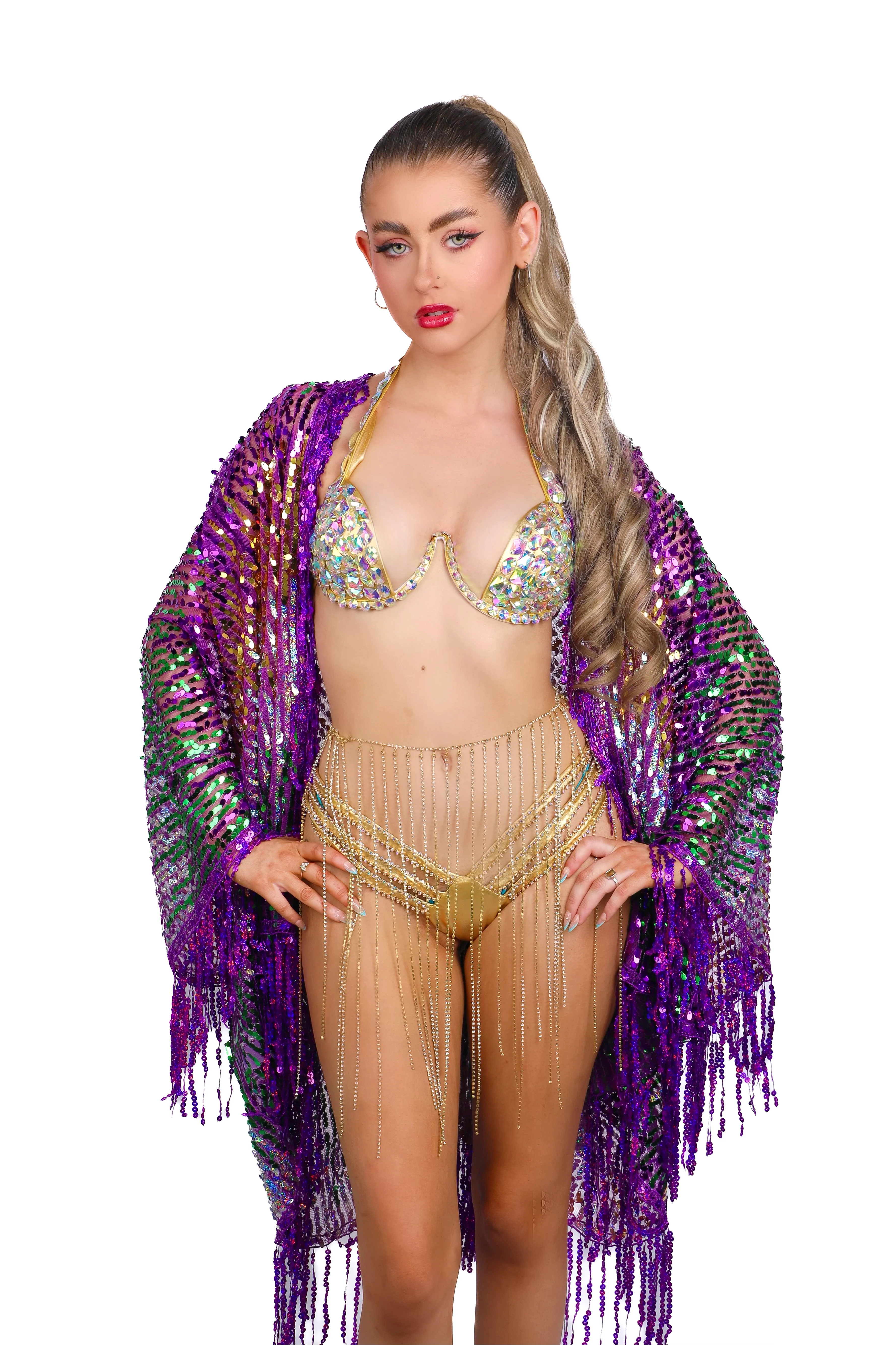 FULL OUTFIT- Purple Sunrise Paradise (4 pcs) - Image 2