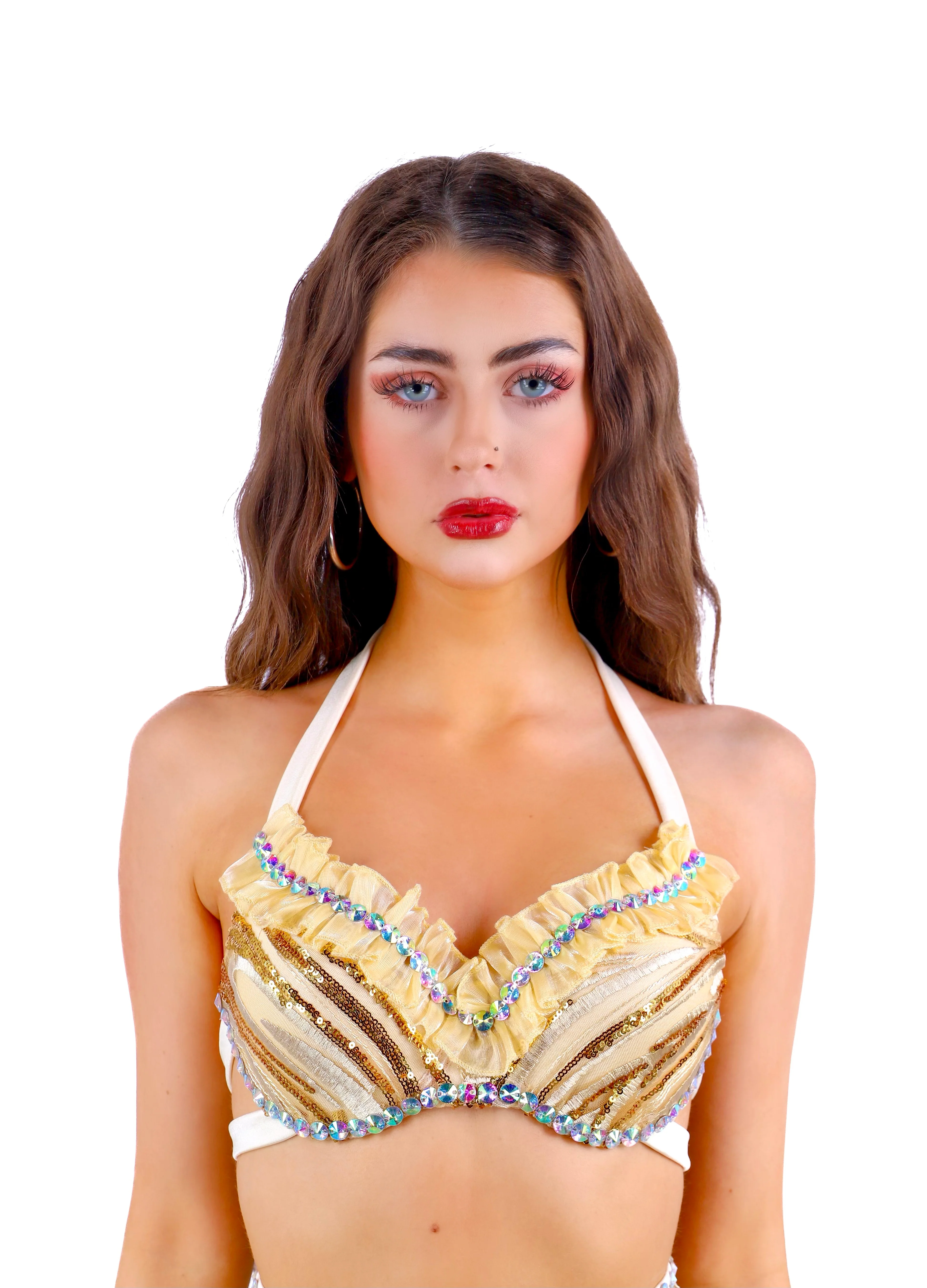 FULL OUTFIT-Gold Meadow Doll (3 pcs) - Image 2