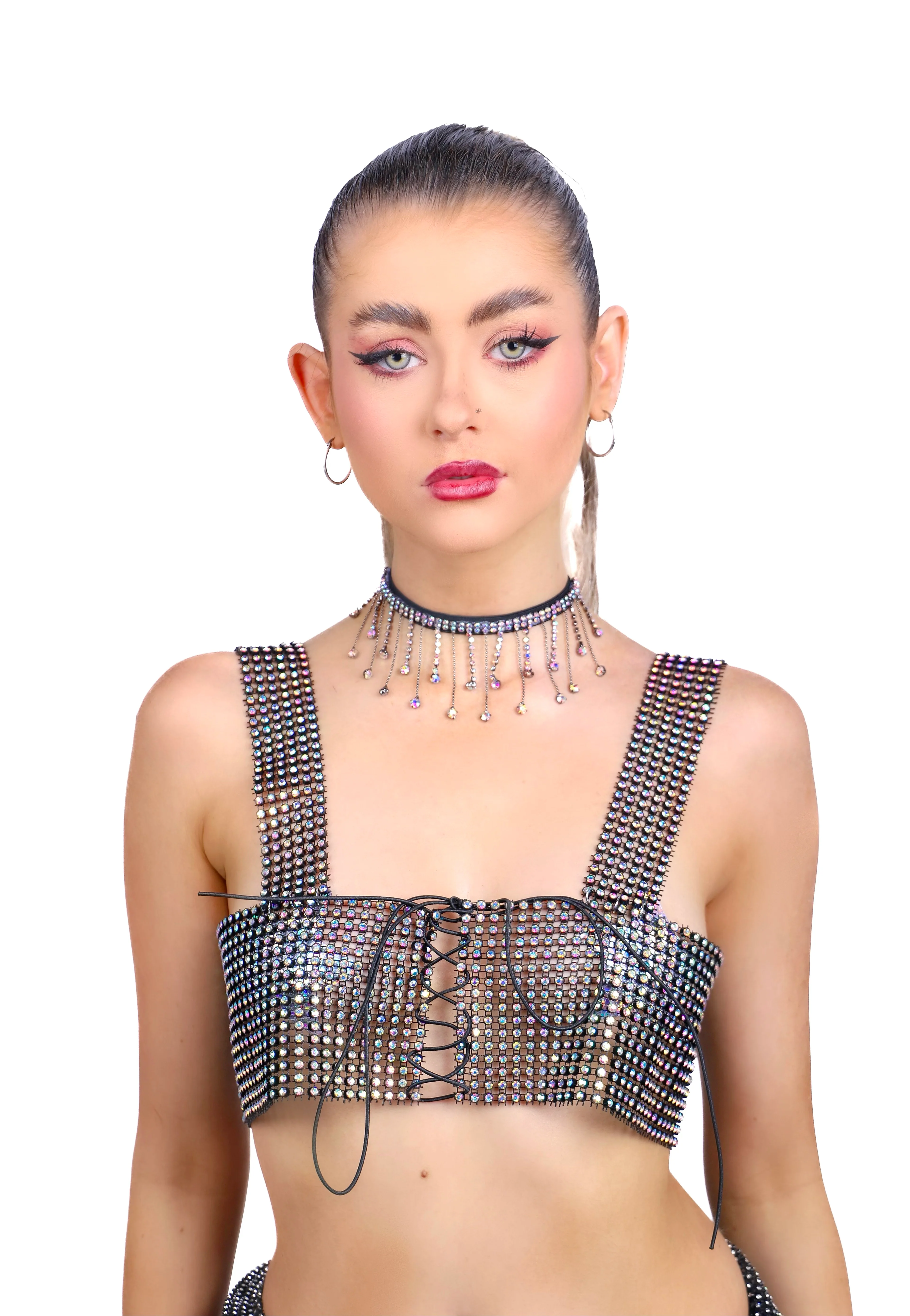 FULL OUTFIT- Guardian Sparkle Rhinestone (3 pcs) - Image 4
