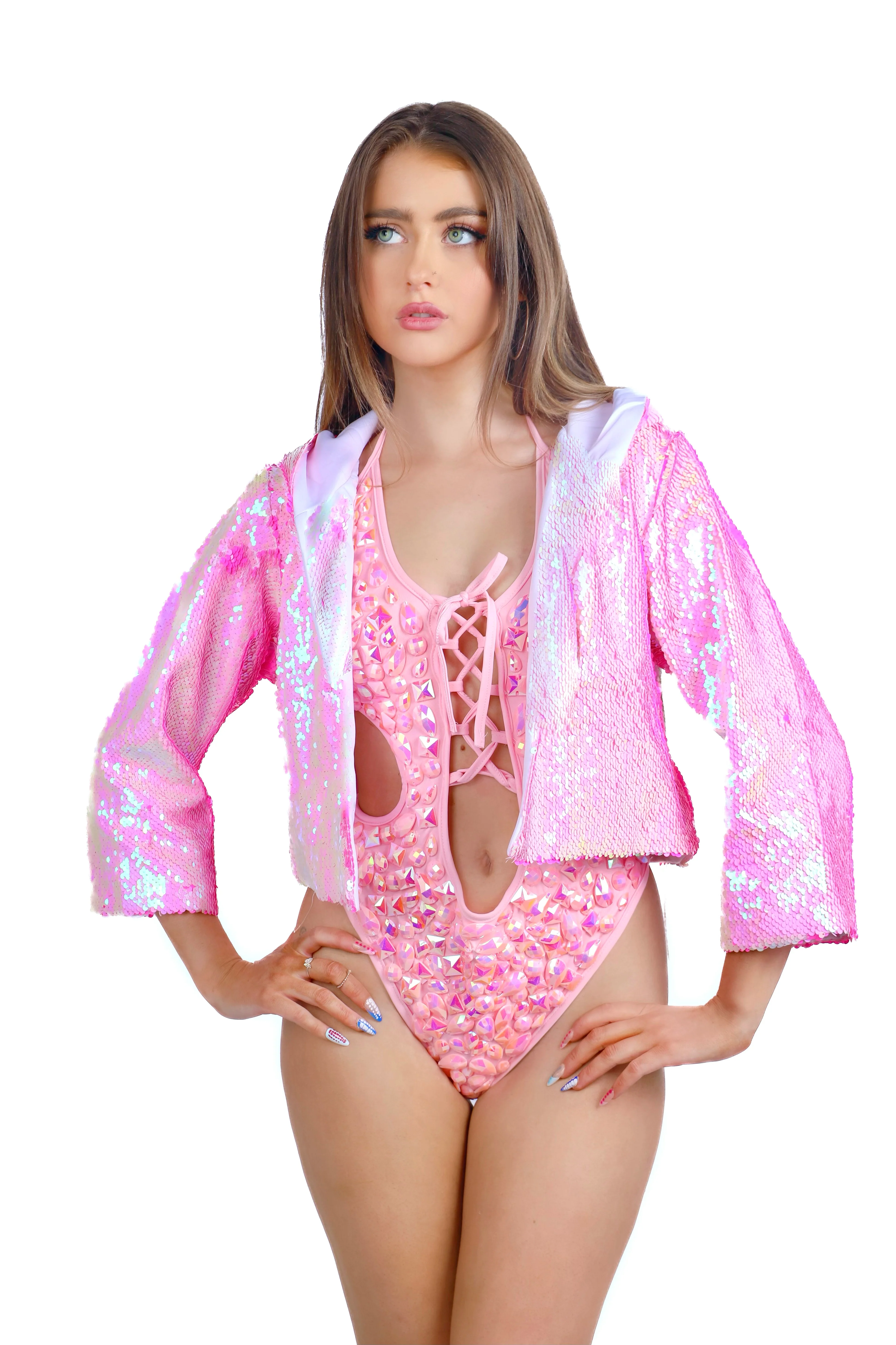FULL OUTFIT- Pink Aura Dreamland (2 pcs) - Image 2