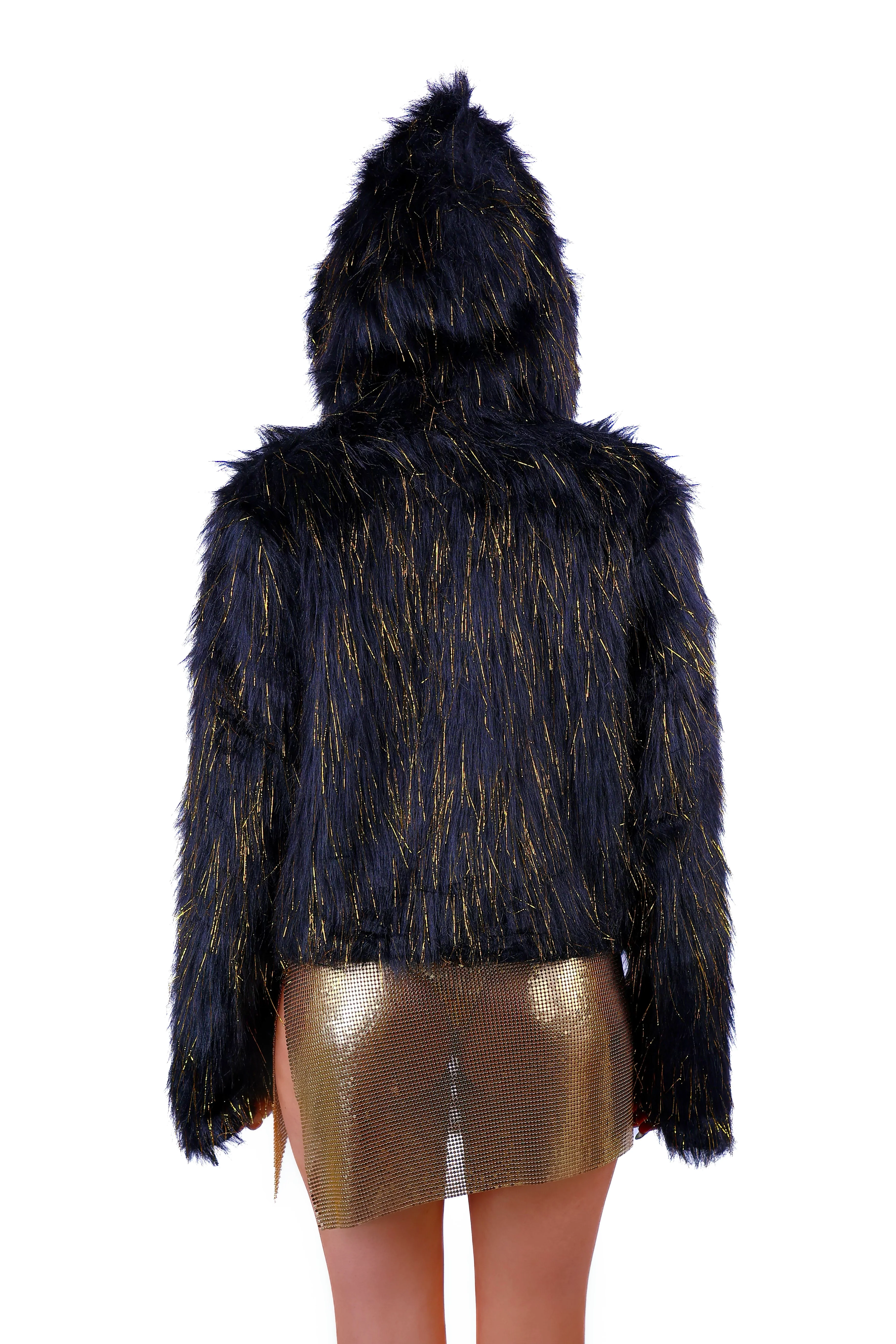 FULL OUTFIT- Midnight Gold Glitter (4 pcs) - Image 5