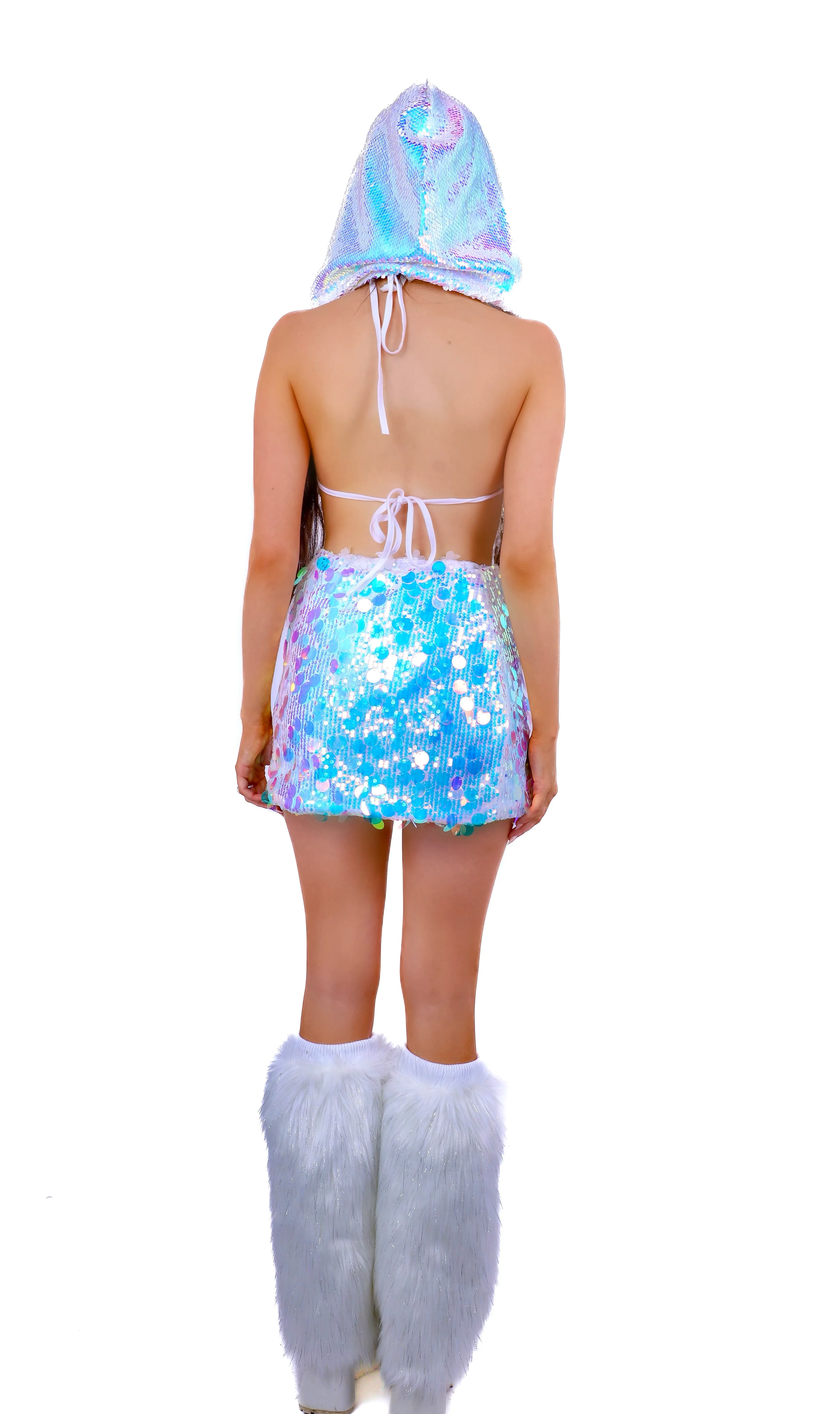 FULL OUTFIT- Ice Fuzzy Princess (5 pcs) - Image 3