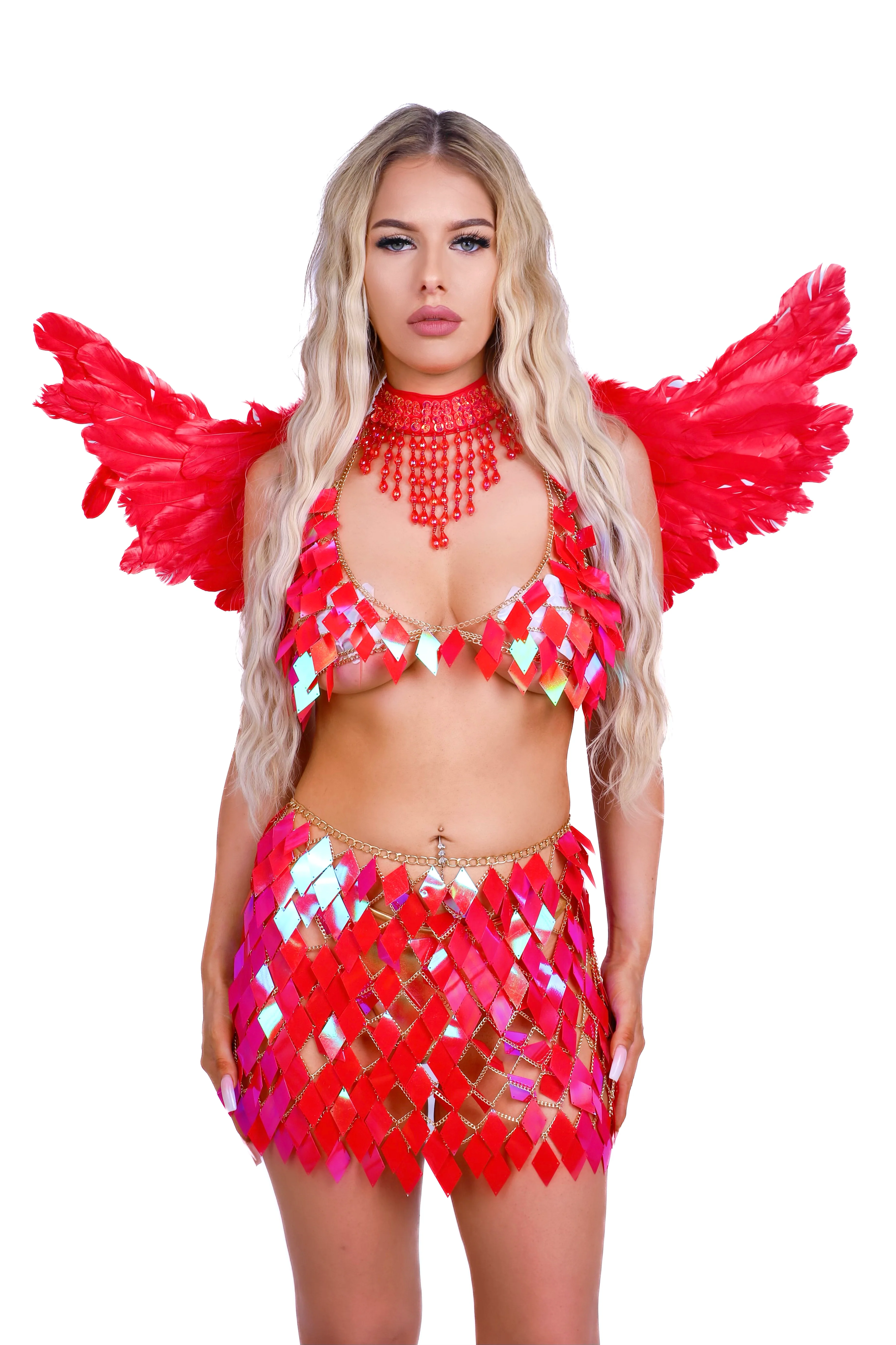 FULL OUTFIT- Ruby Phoenix (4 pcs) - Image 3