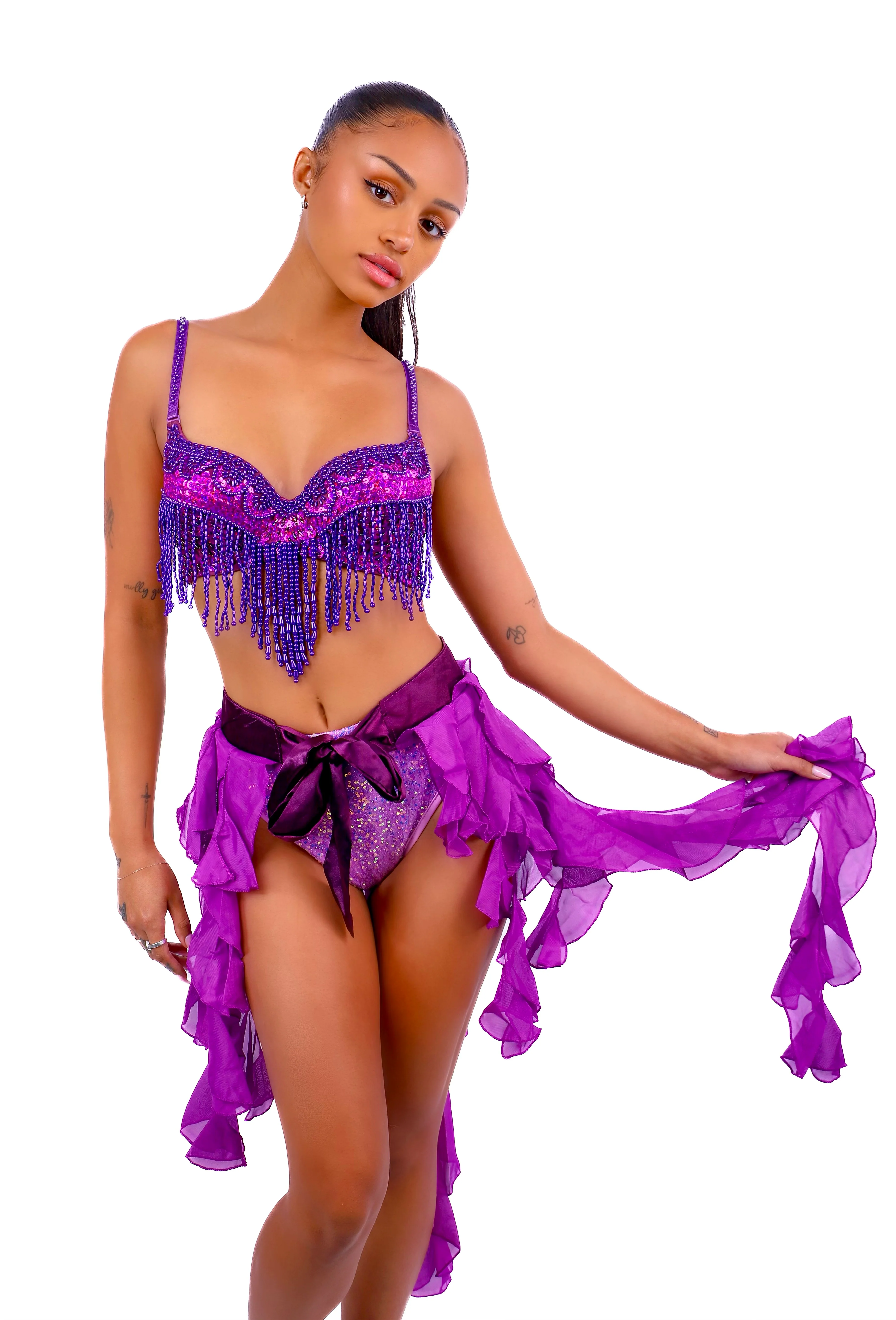 FULL OUTFIT- Amethyst Purple Princess (3 pcs) - Image 3