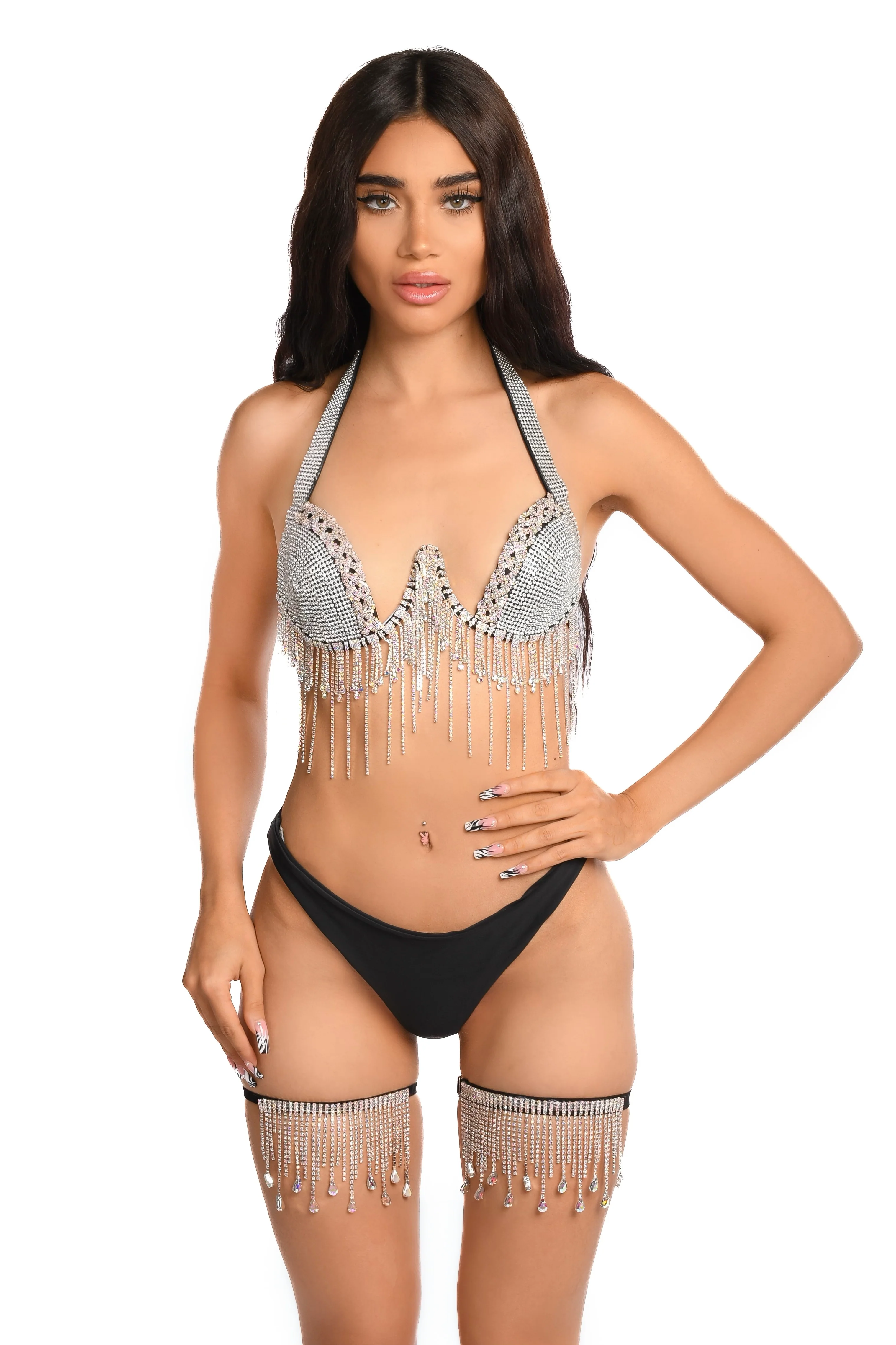 FULL OUTFIT- Rhinestone Glam Babe - Image 2
