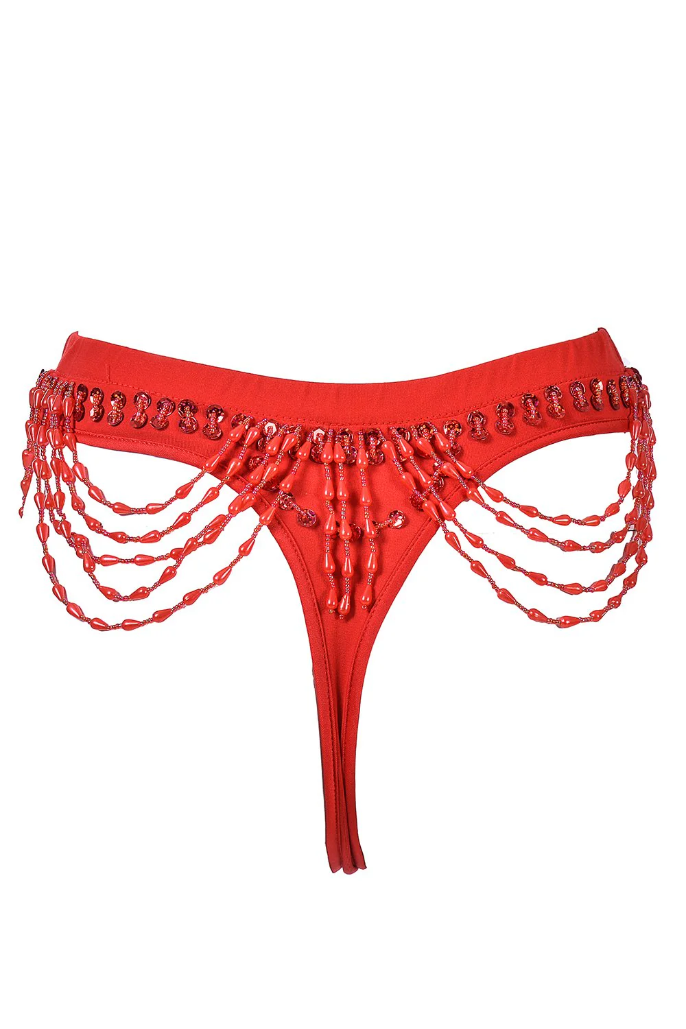 Hand Stitched Sequin Cheeky Bottoms- Valentine - Image 7