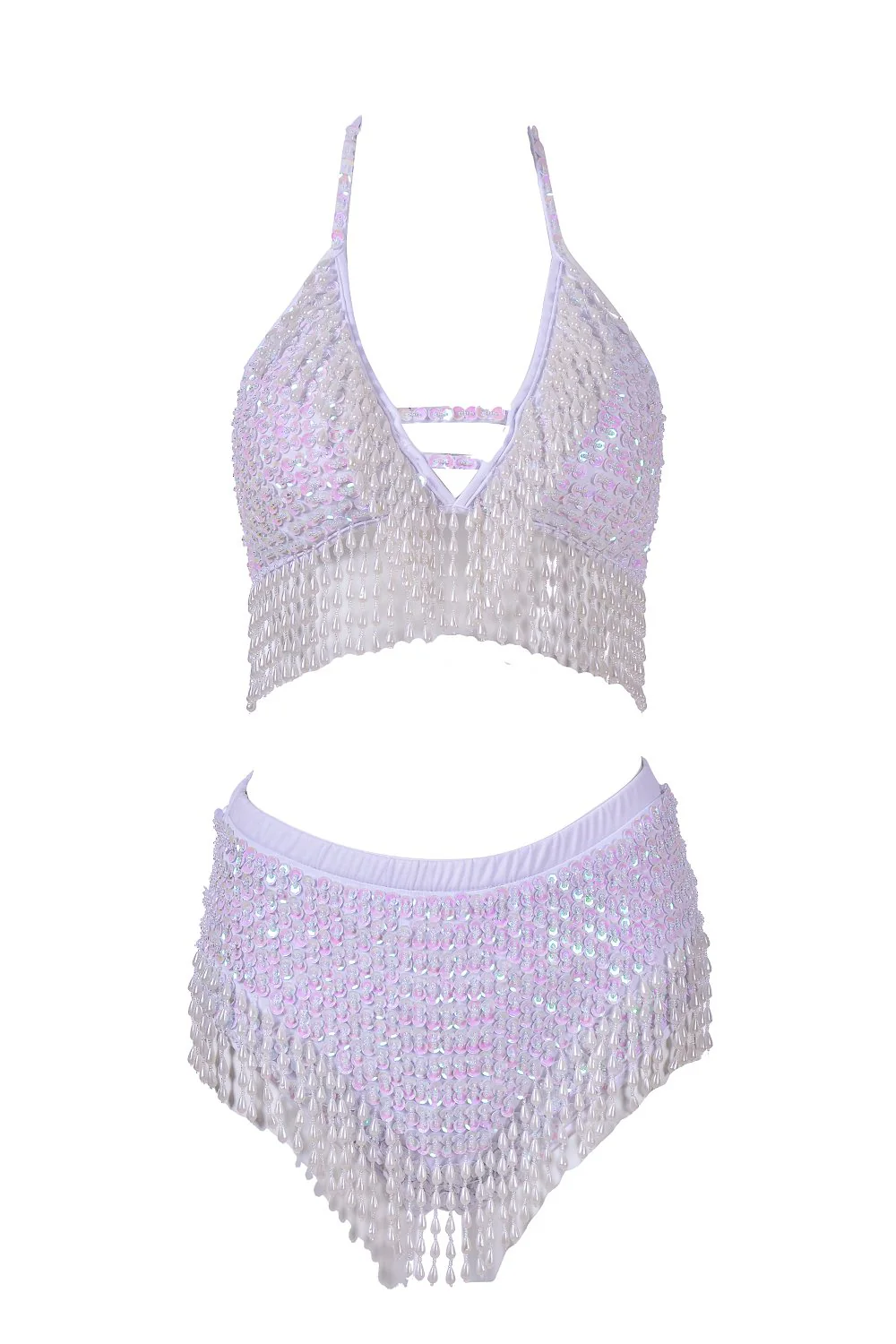 Hand Stitched Sequin Set - Techno Doll - Image 2
