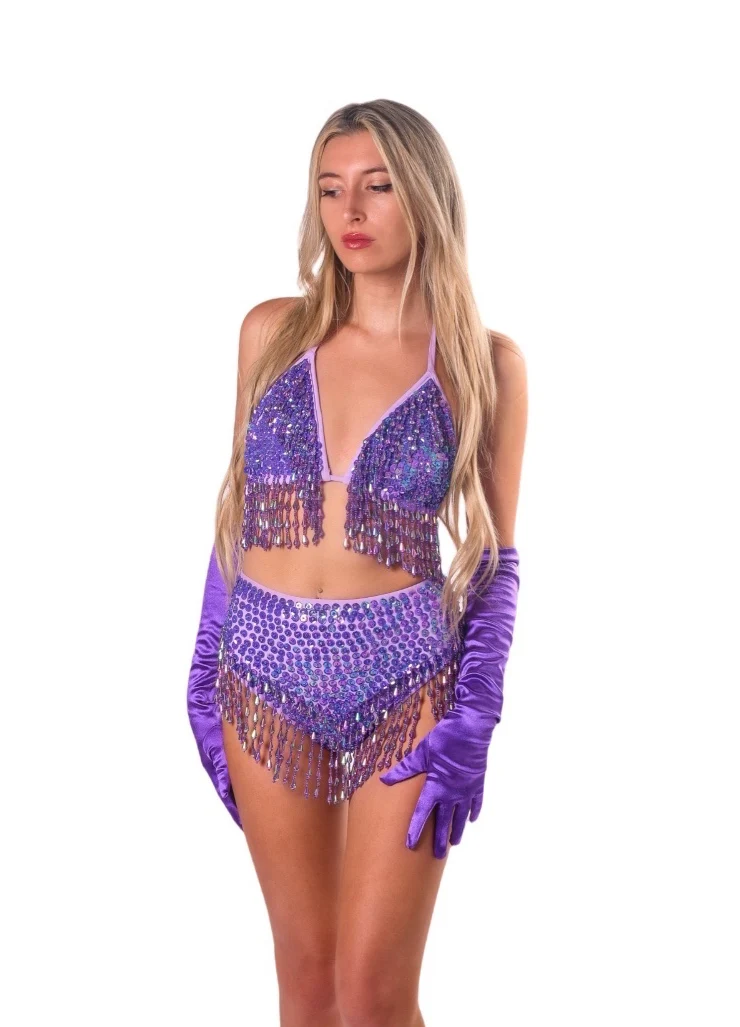 Hand Stitched Set- Violet Dreams - Image 5