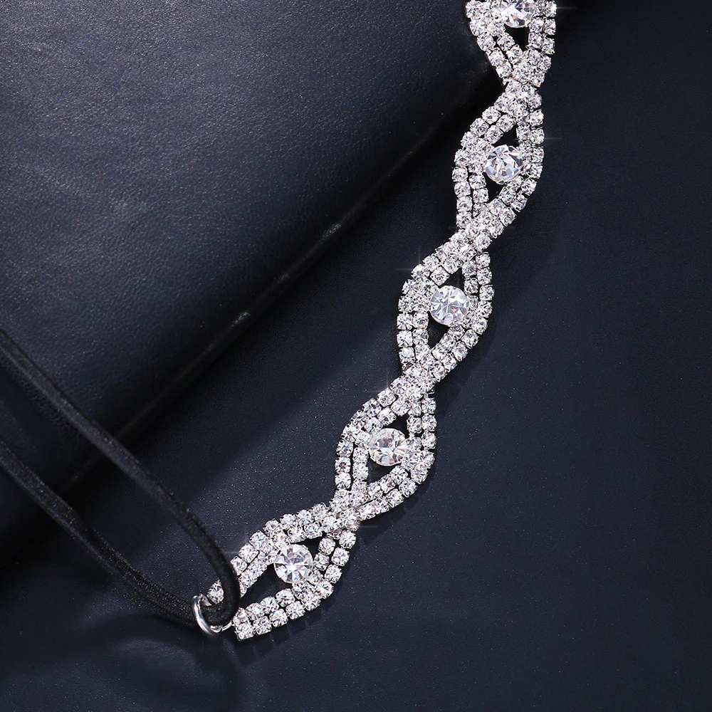 Hoop Rhinestone Leg Wrap - Image 5