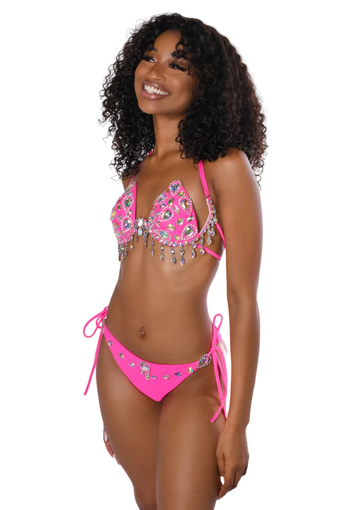 Hot Pink Fantasy Rhinestone Set - Image 2