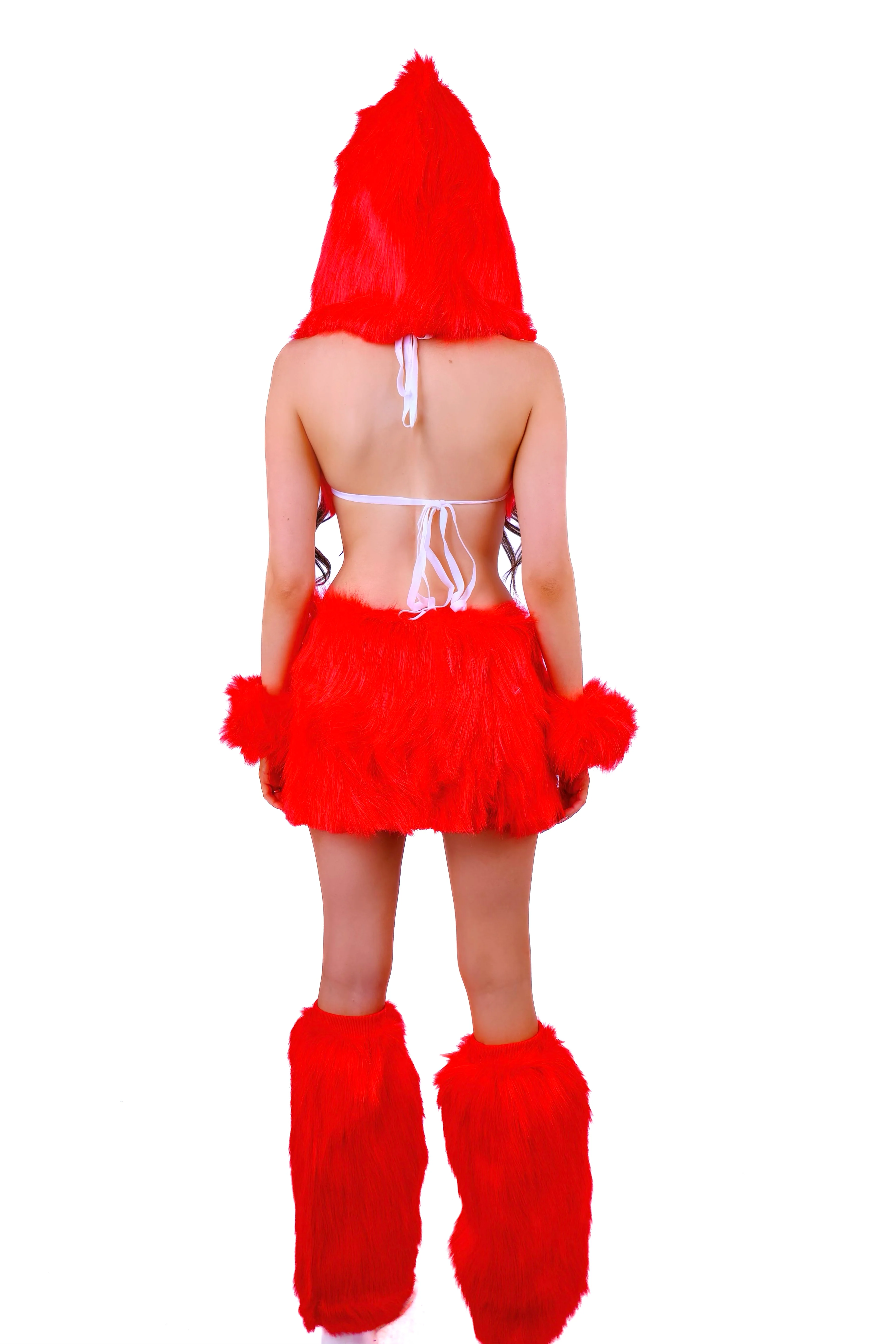 Cherry Diva Fuzzy Skirt - Image 2