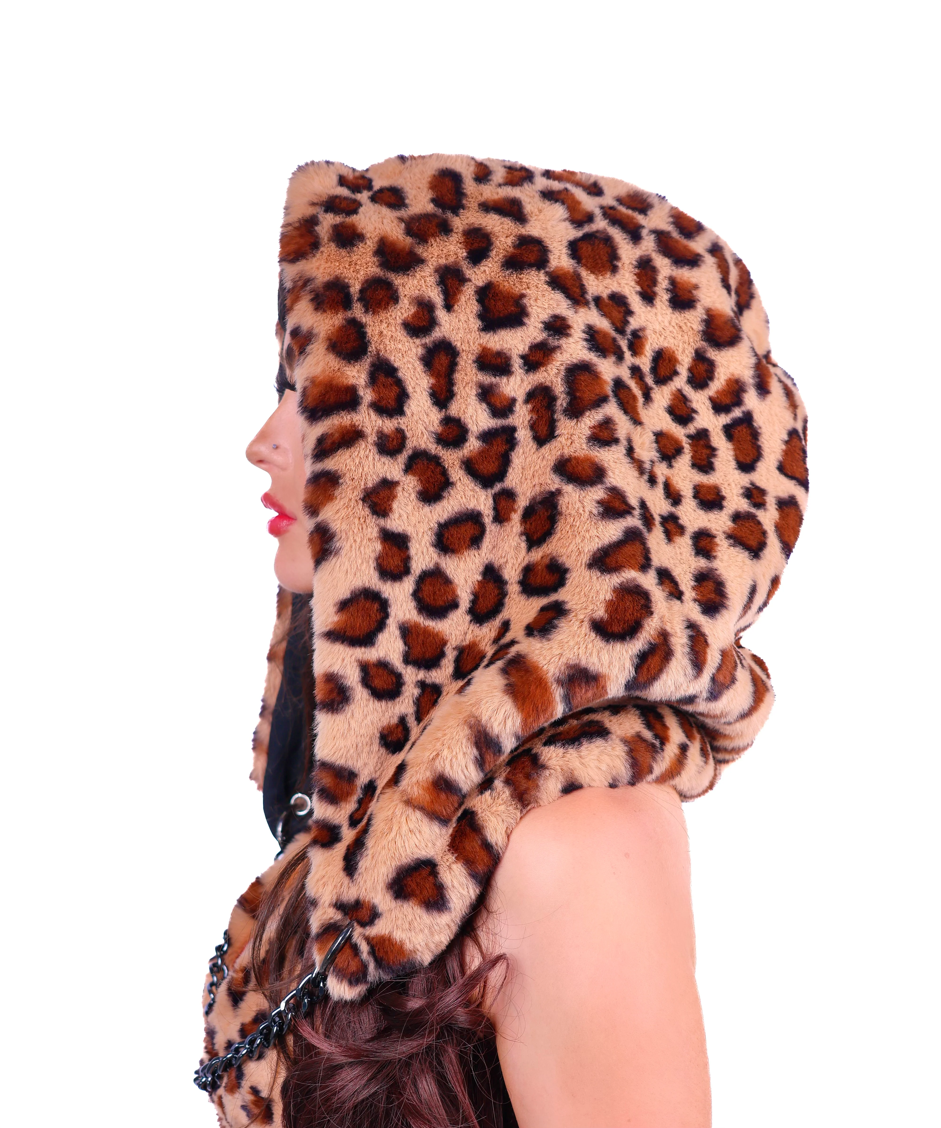 Leopard 2.0 Diva Fuzzy Hood - Image 2