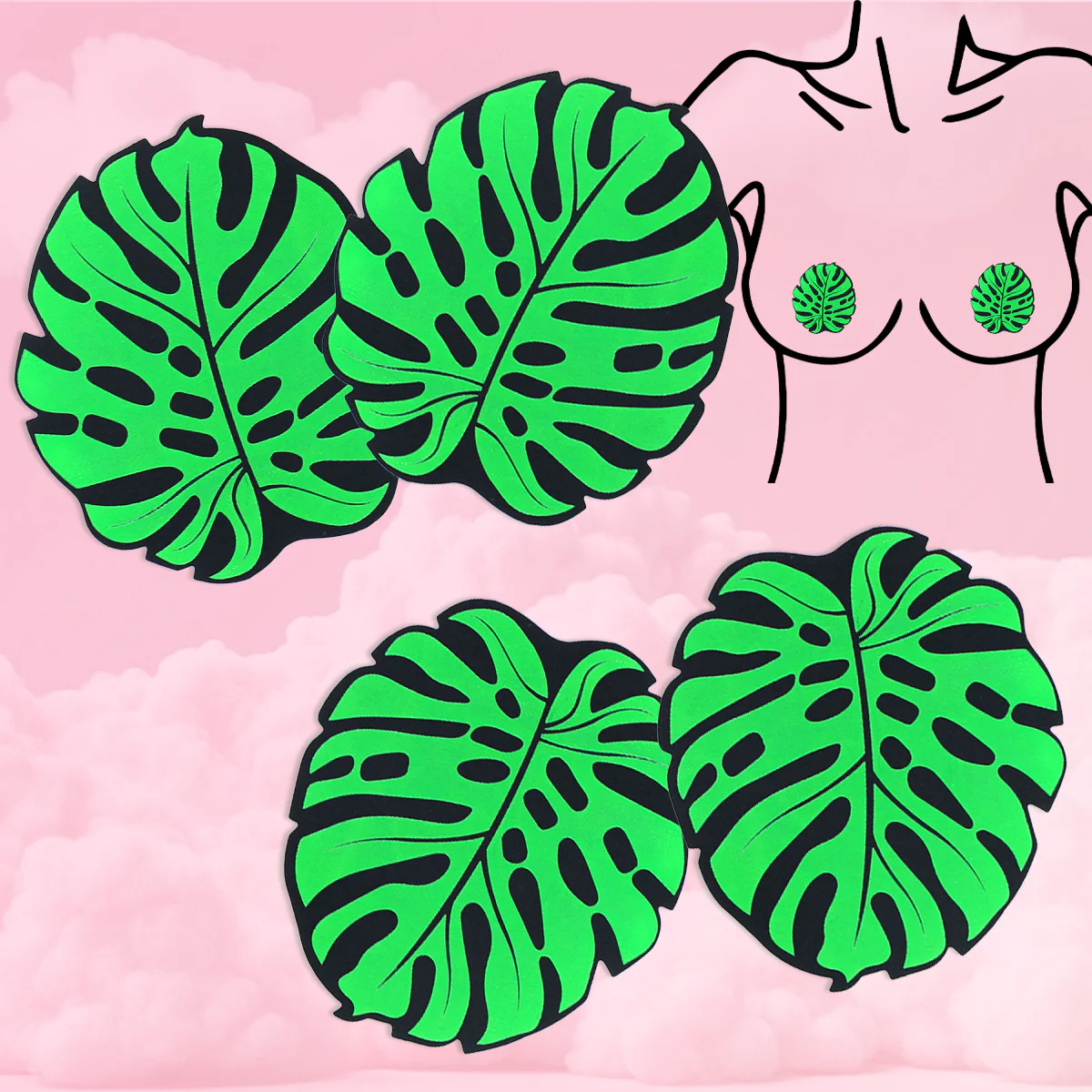 Jungle Leaf Pasties - Image 2