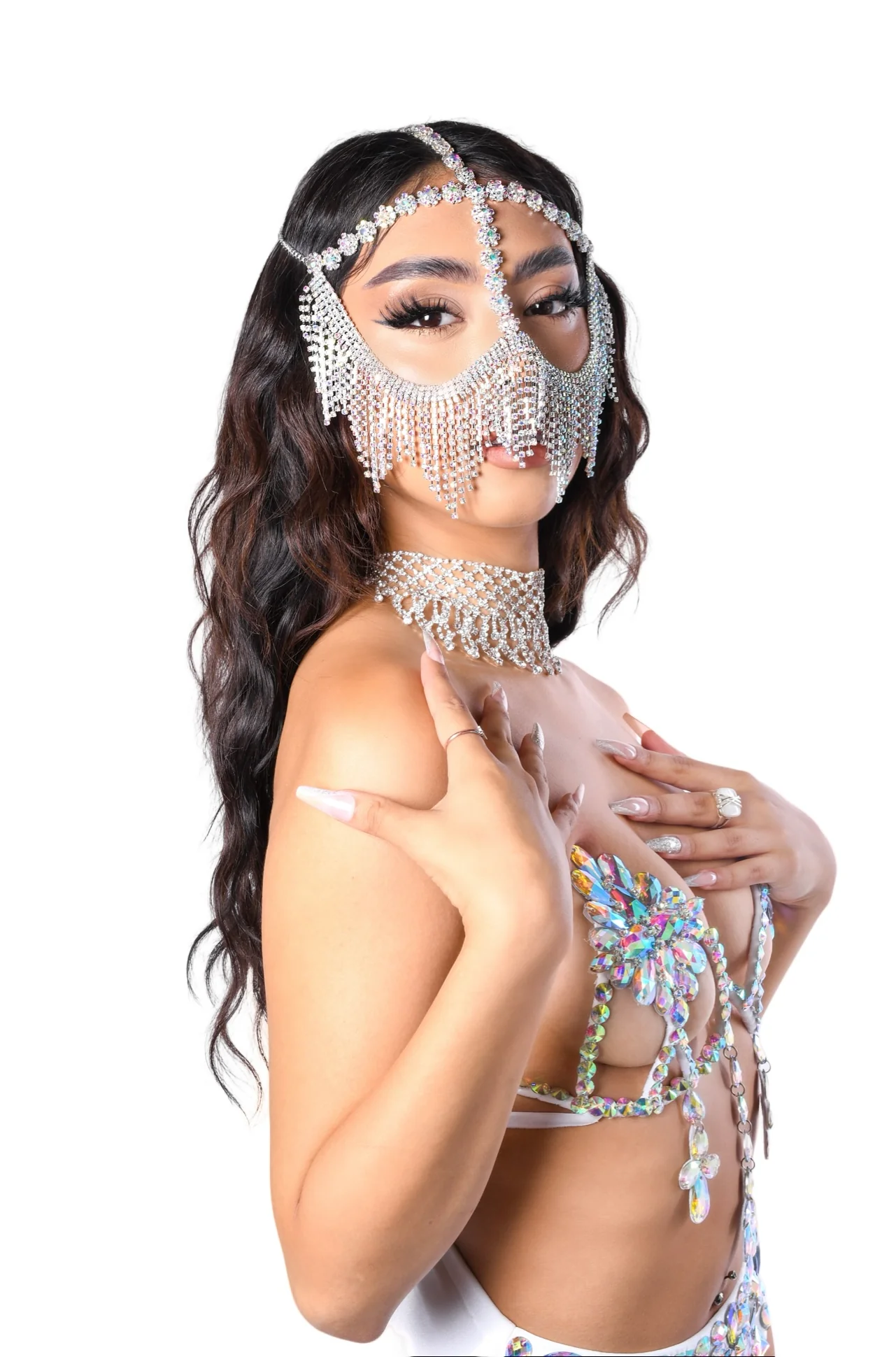 Mystique Diamond Head Piece - Image 2