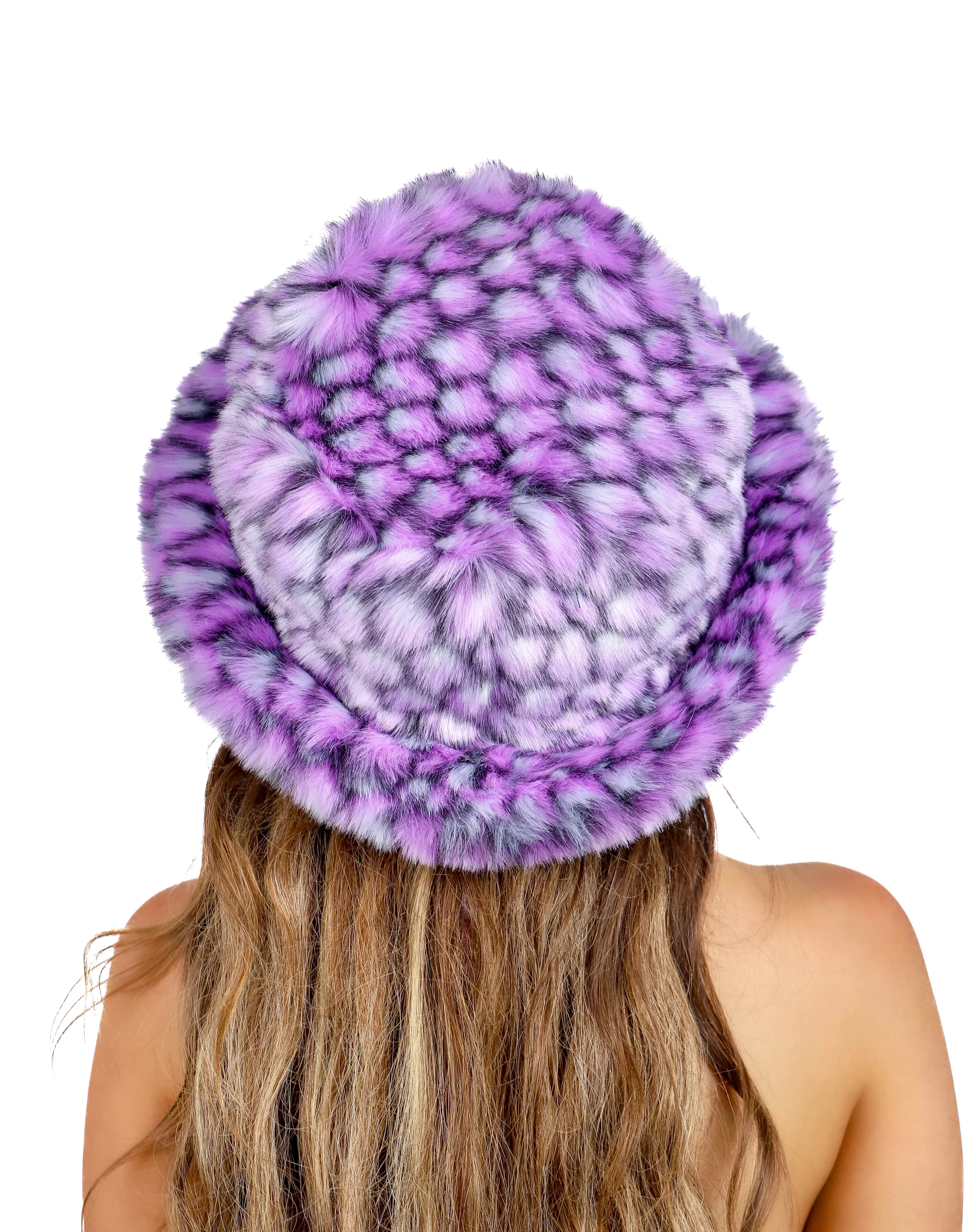 Purple Prism Fuzzy Hat - Image 3