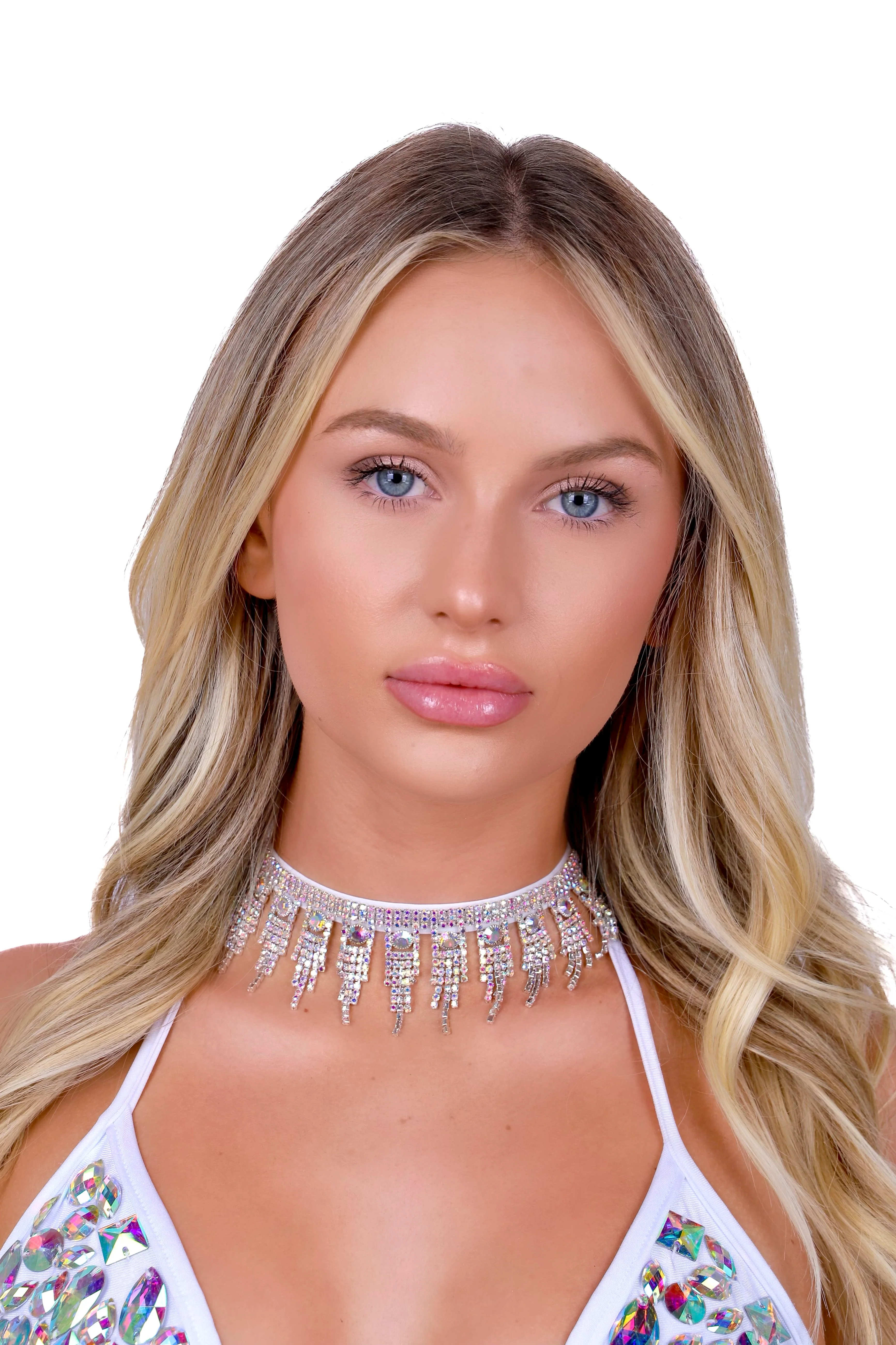 Rhinestone Empress Necklace - Image 2