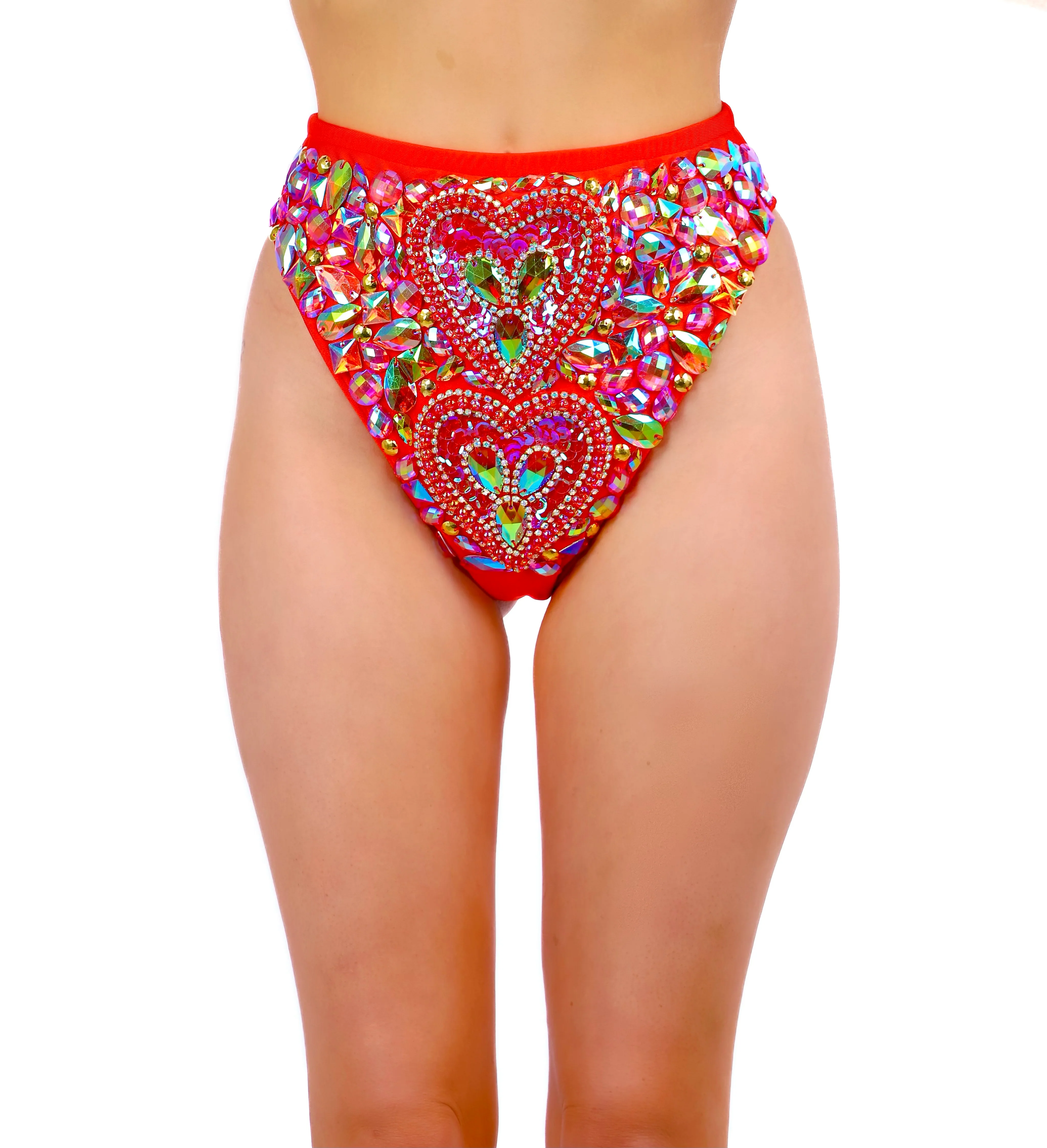 Ladybug Heart Carnival Bottoms