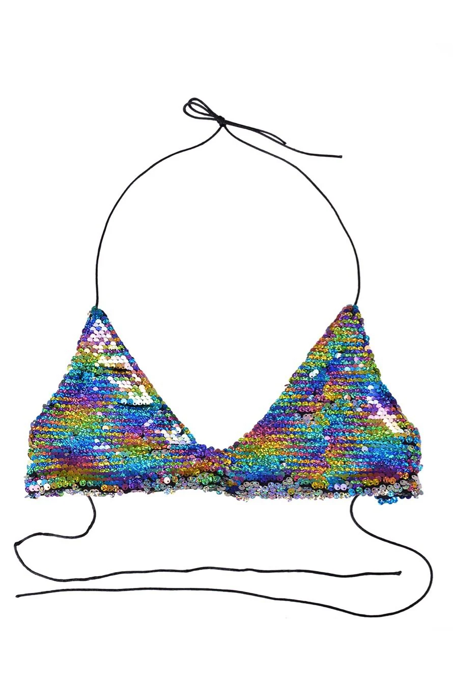 Rainbow Trip Sequin Top - Image 5