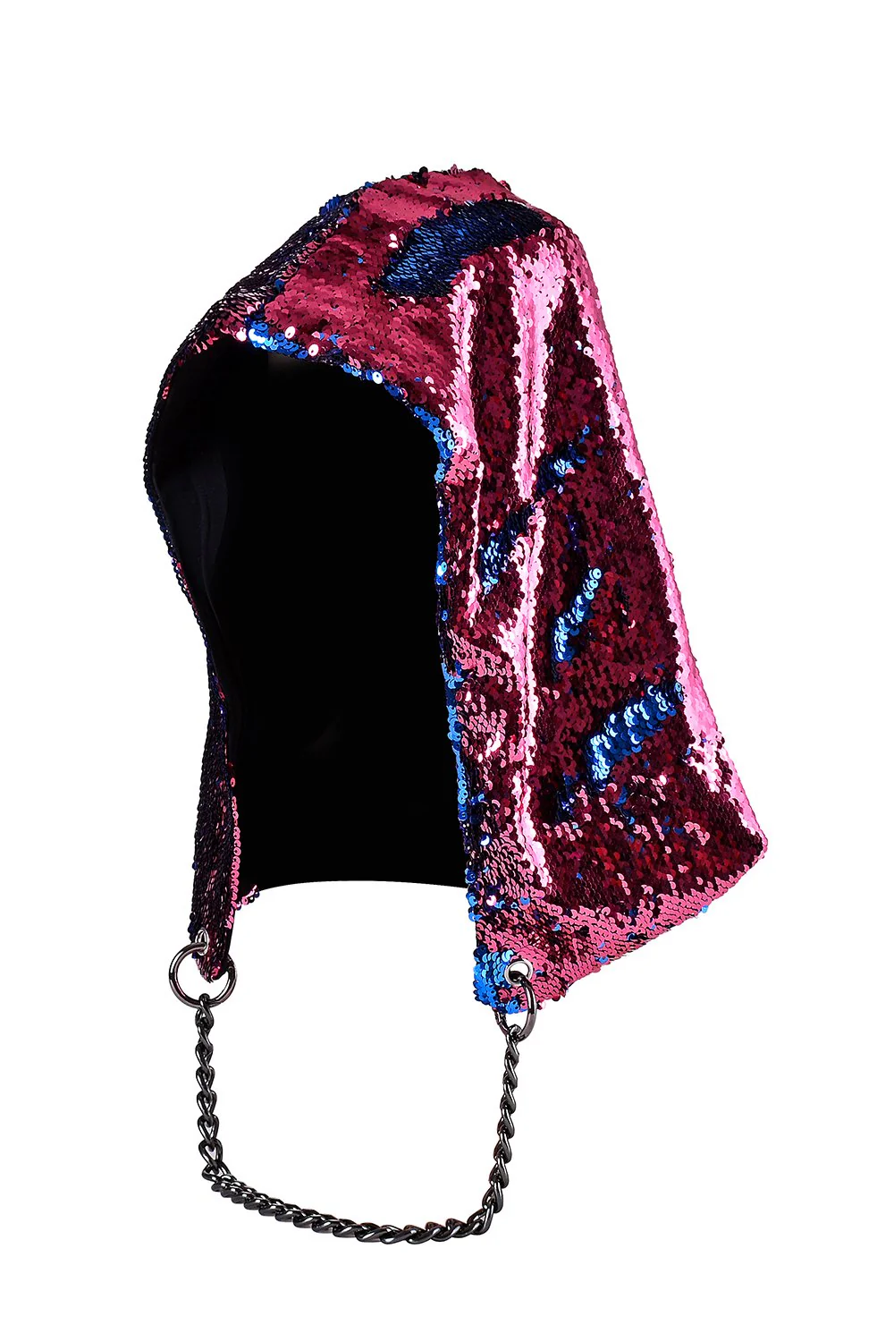 Reversible Sequin Hood - Captain America - Image 2