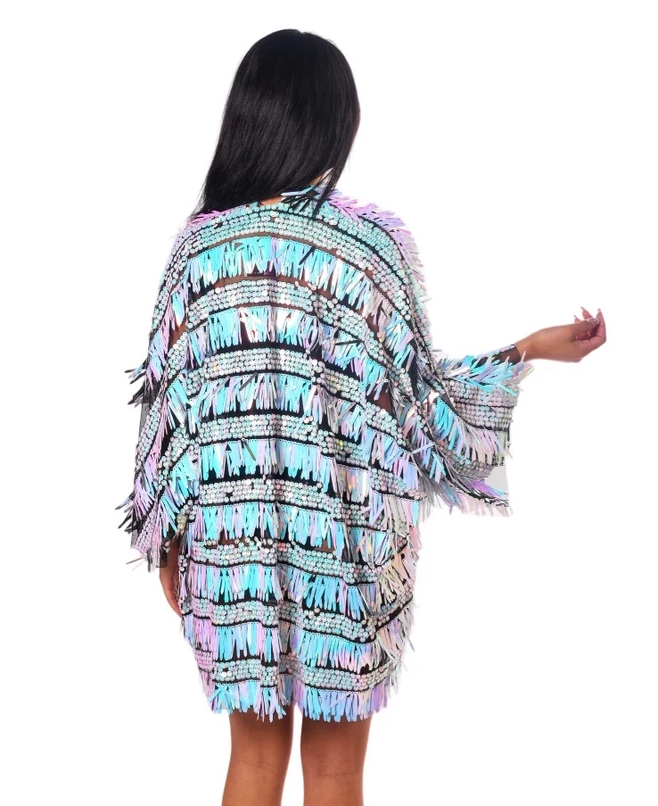 Sequin Kimono- Cosmic - Image 6