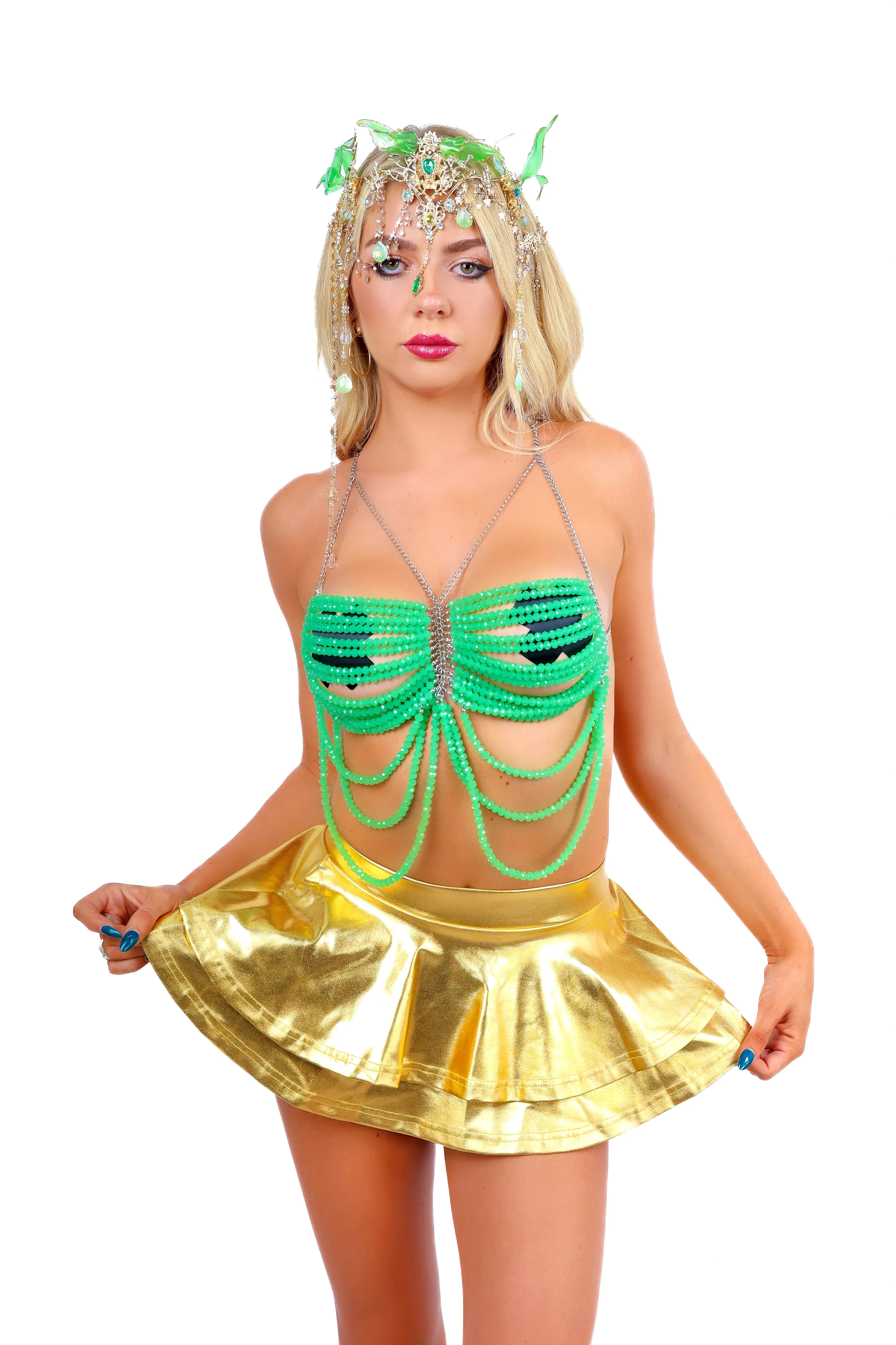 Green Jade Jewelry Top - Image 2