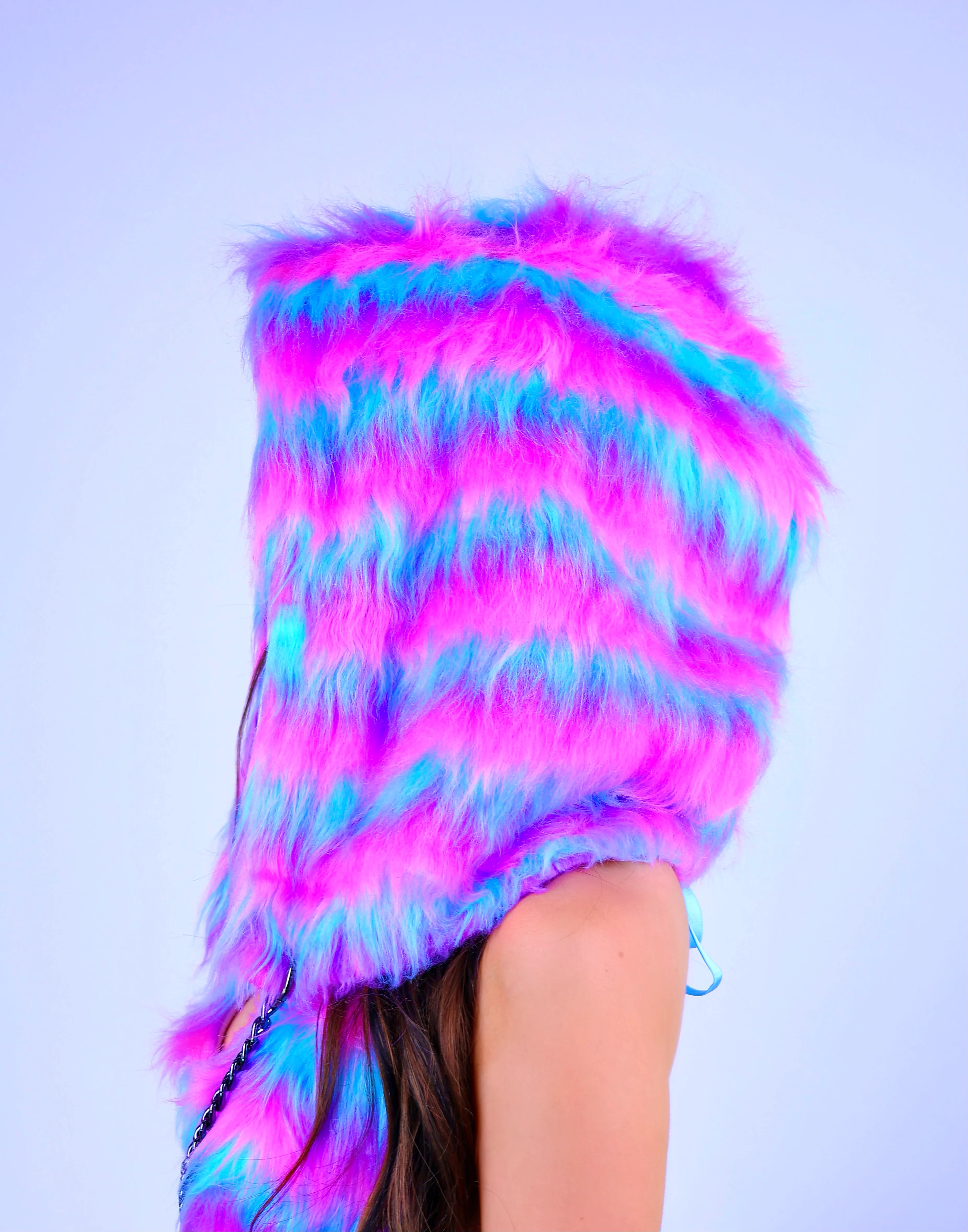 Cheshire Diva Fuzzy Hood - Image 2