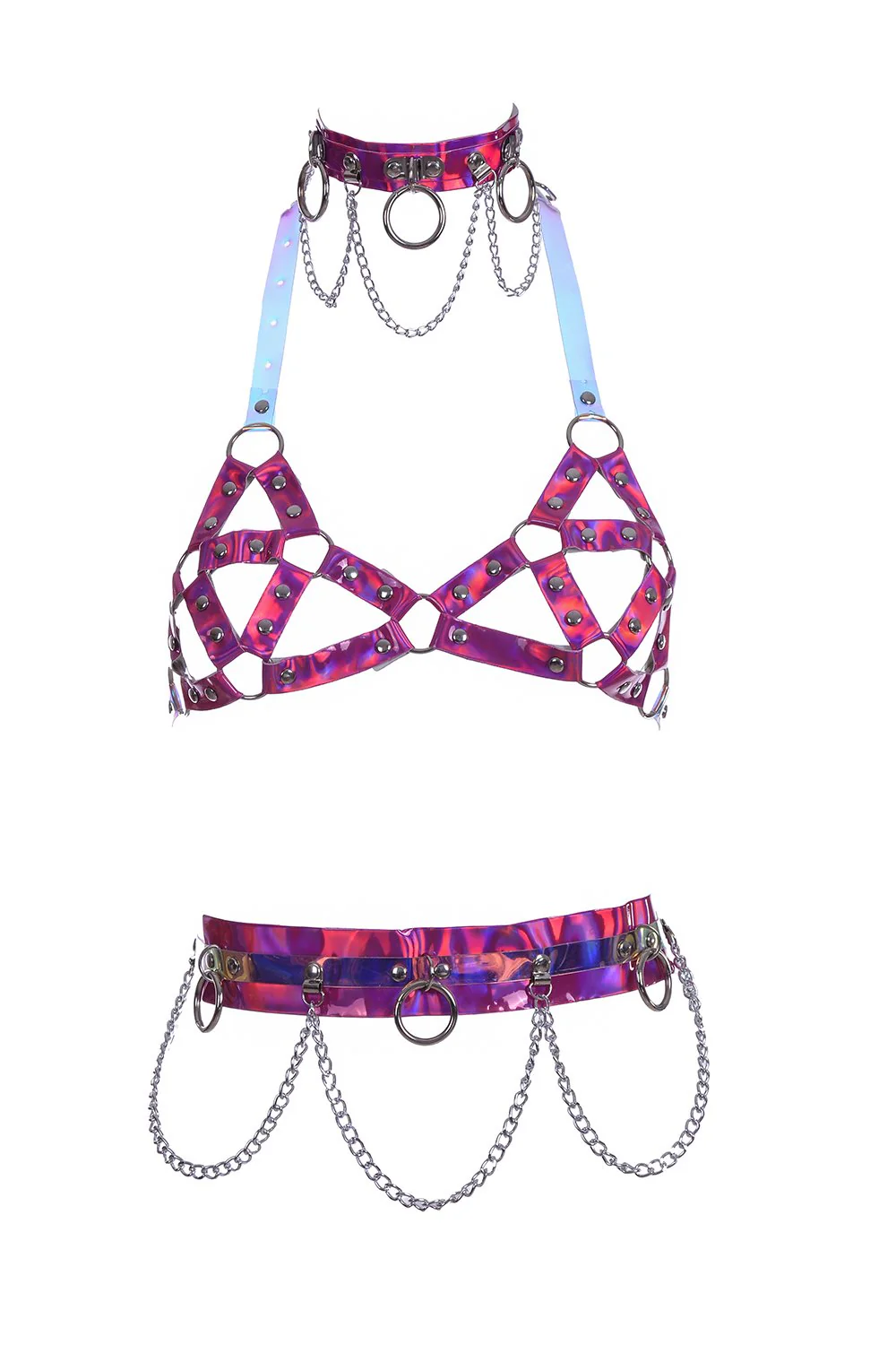 Space Hologram Set - Flamingo ( 3 Pcs)