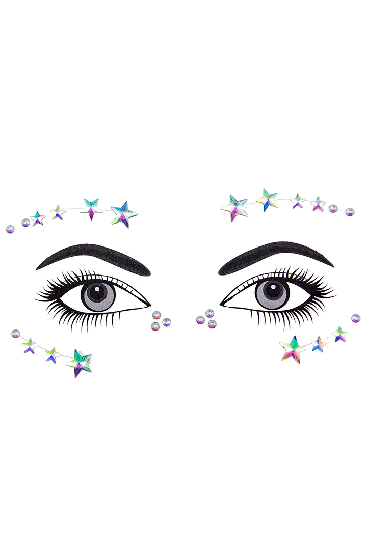 Star Gal Rhinestone Crystal Face Jewels