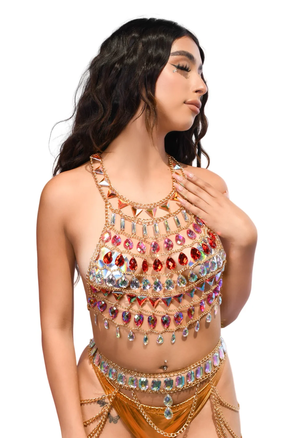 Sunrise Goddess Body Jewelry Top