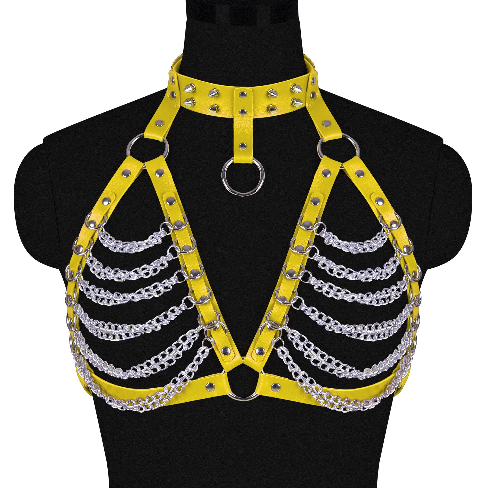 Techno Spike Harness Chain Top - Image 8