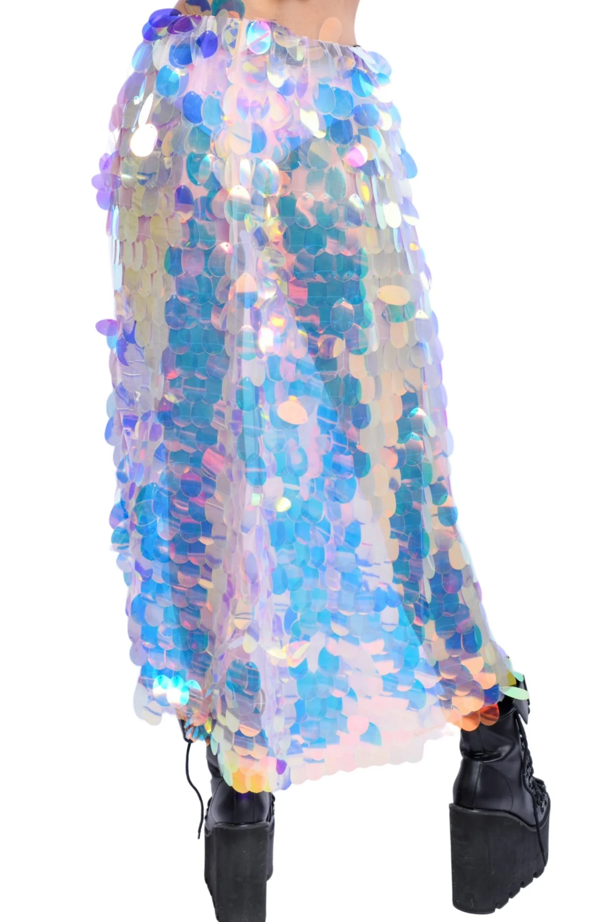 Unicorn Tears Sequin Long Skirt - Image 3