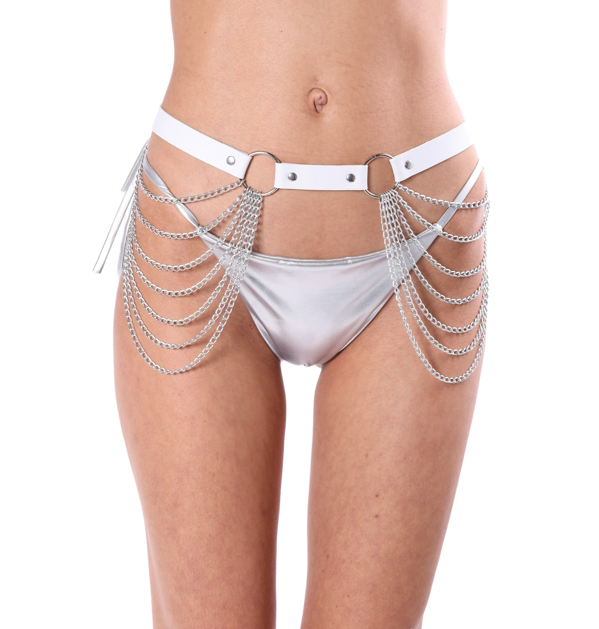 White Angel Harness Chain Set - Image 2